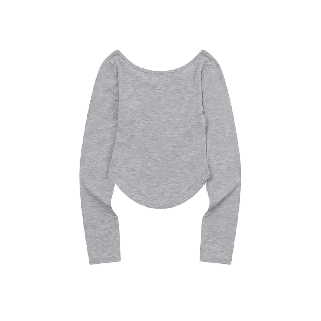 무센트 아스티 슬림 유넥 티 그레이(MUCENT Asti Slim U Neck T Gray) - 2