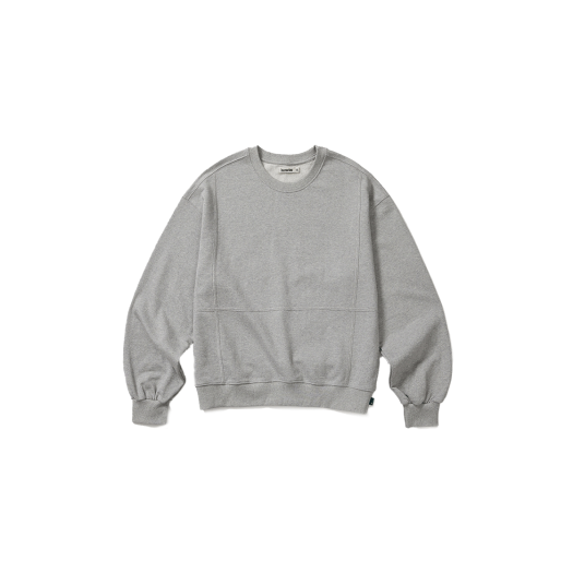 KAT1431 Karactor Crumple Sweatshirt Melange Gray