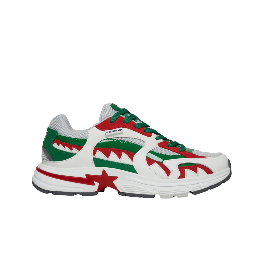 베이프 샤크 스타 이탈리아 그린(BAPE Shark Sta Italy Green) - 1