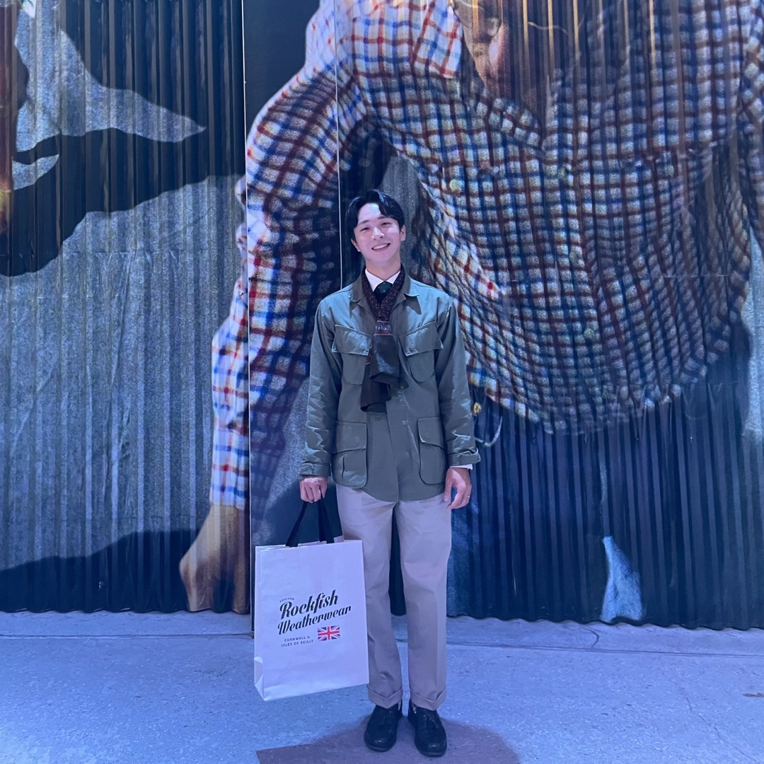 Orslow 6010 US Army Tropical Jacket One Wash Army Green, Alden 664 Shell Cordovan Tassel Loafers Black - D 착용 스타일 - 1