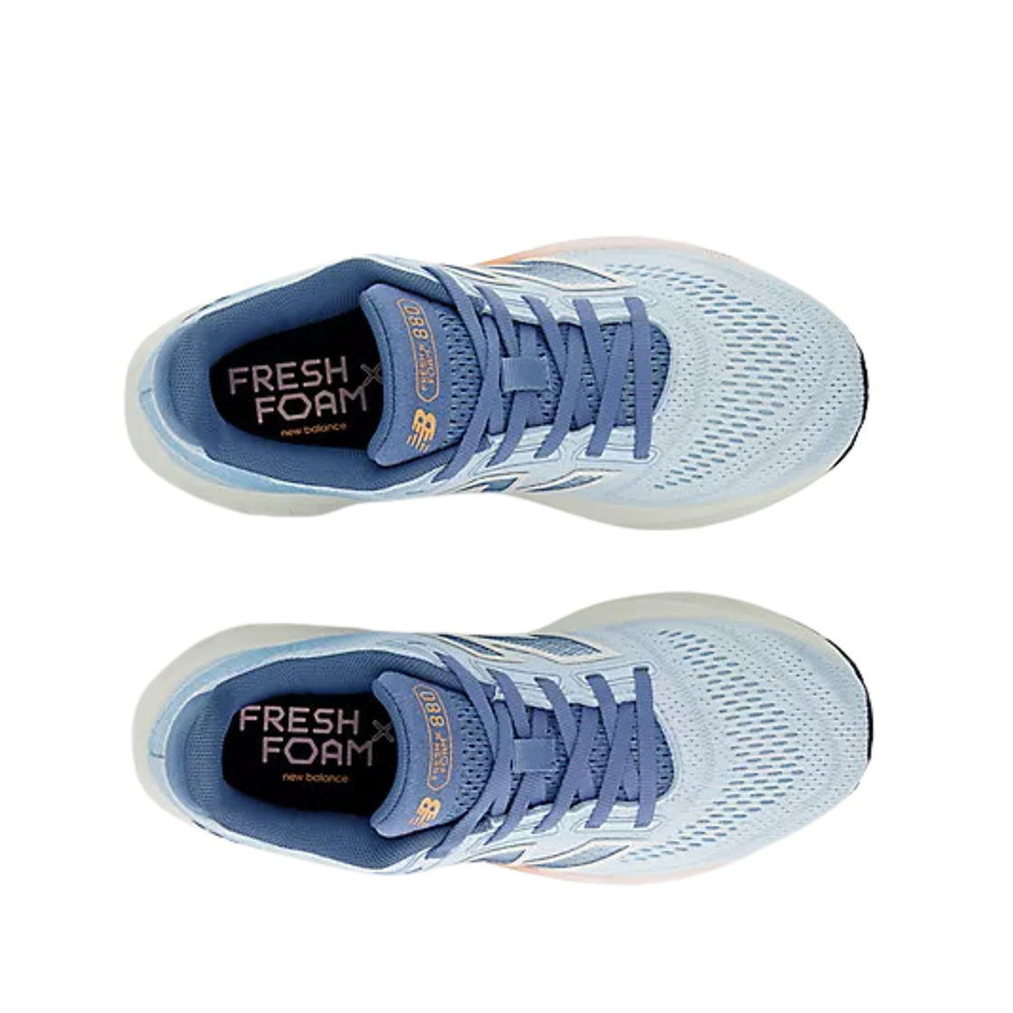 (W) 뉴발란스 프레쉬 폼 X 880v14 쿼리 블루 씨 솔트 - B 스탠다드((W) New Balance Fresh Foam X 880v14 Quarry Blue Sea Salt - B Standard) - 2