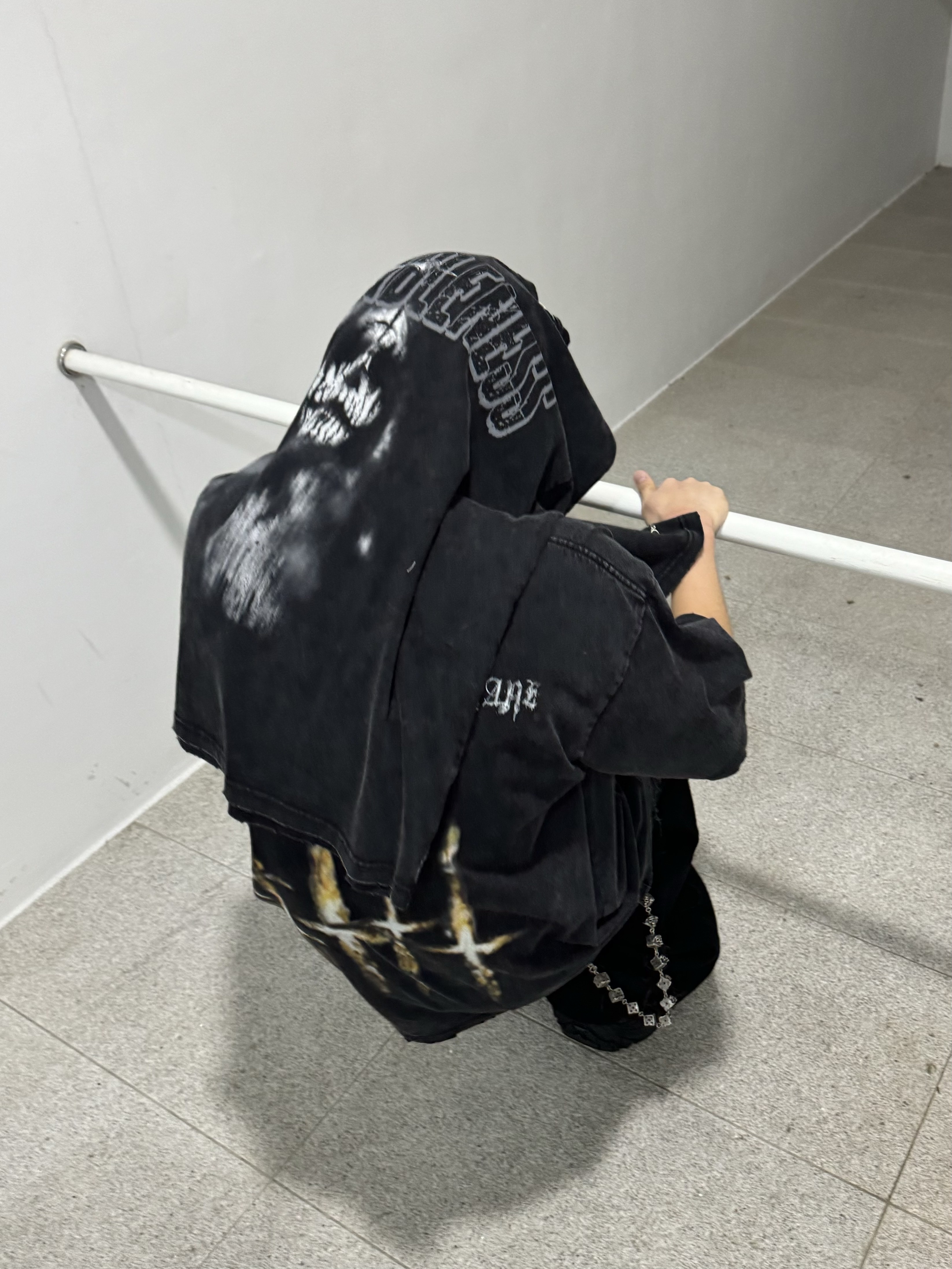 Balenciaga 10XL Sneakers Black 착용 스타일 - 2