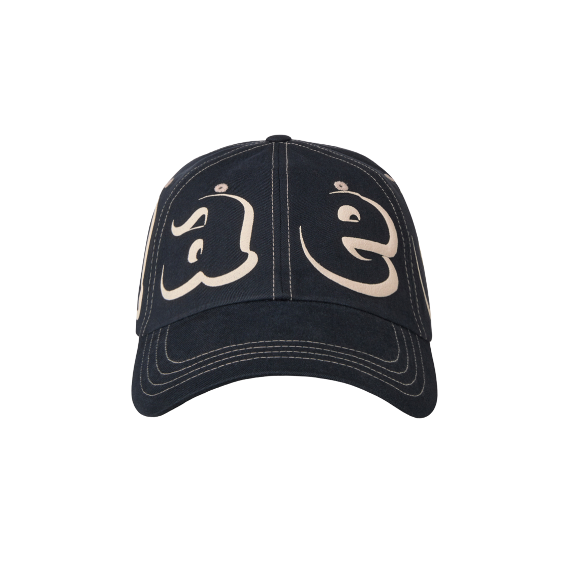 キャップ AEAE FOAMED PRINTING LOGO CAP BROWN Arc Logo