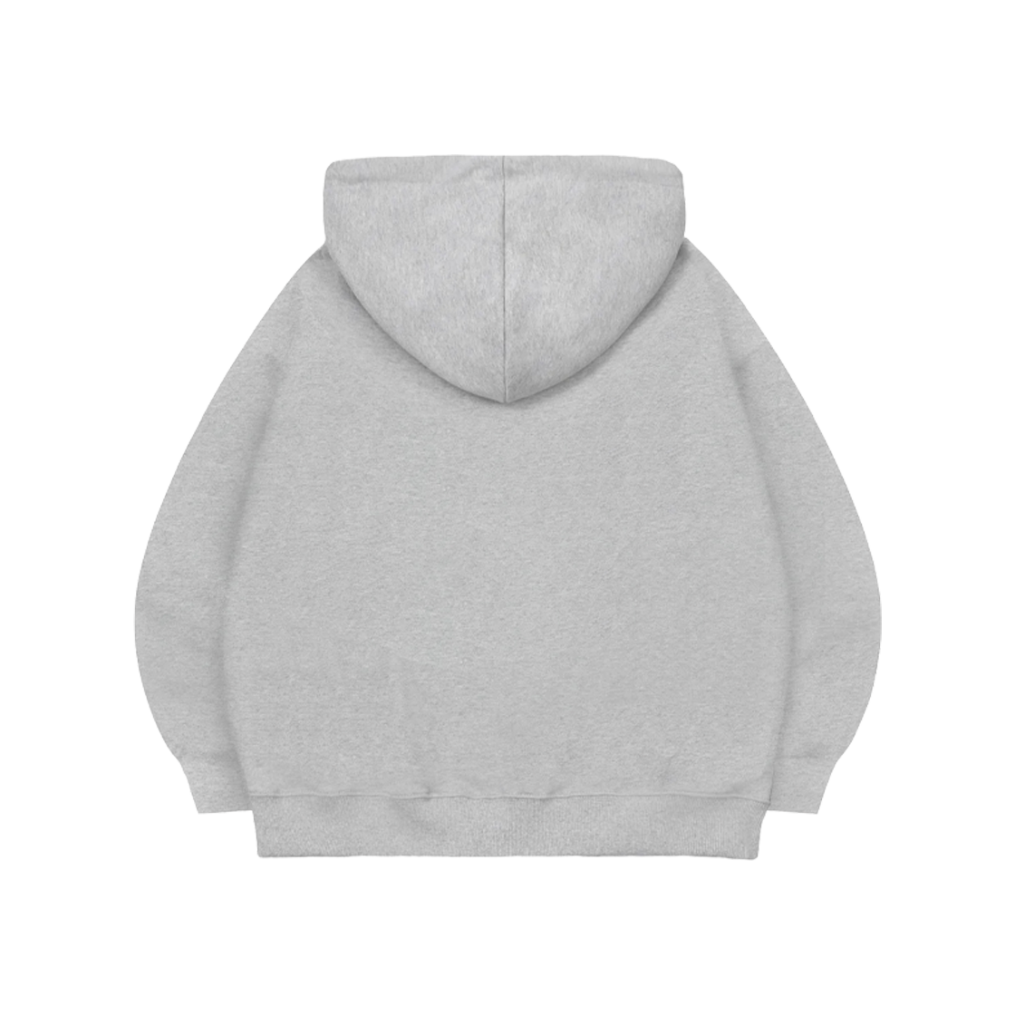 무센트 스프레이 로고 후드 티 그레이(MUCENT Spray Logo Hood T Gray) - 2