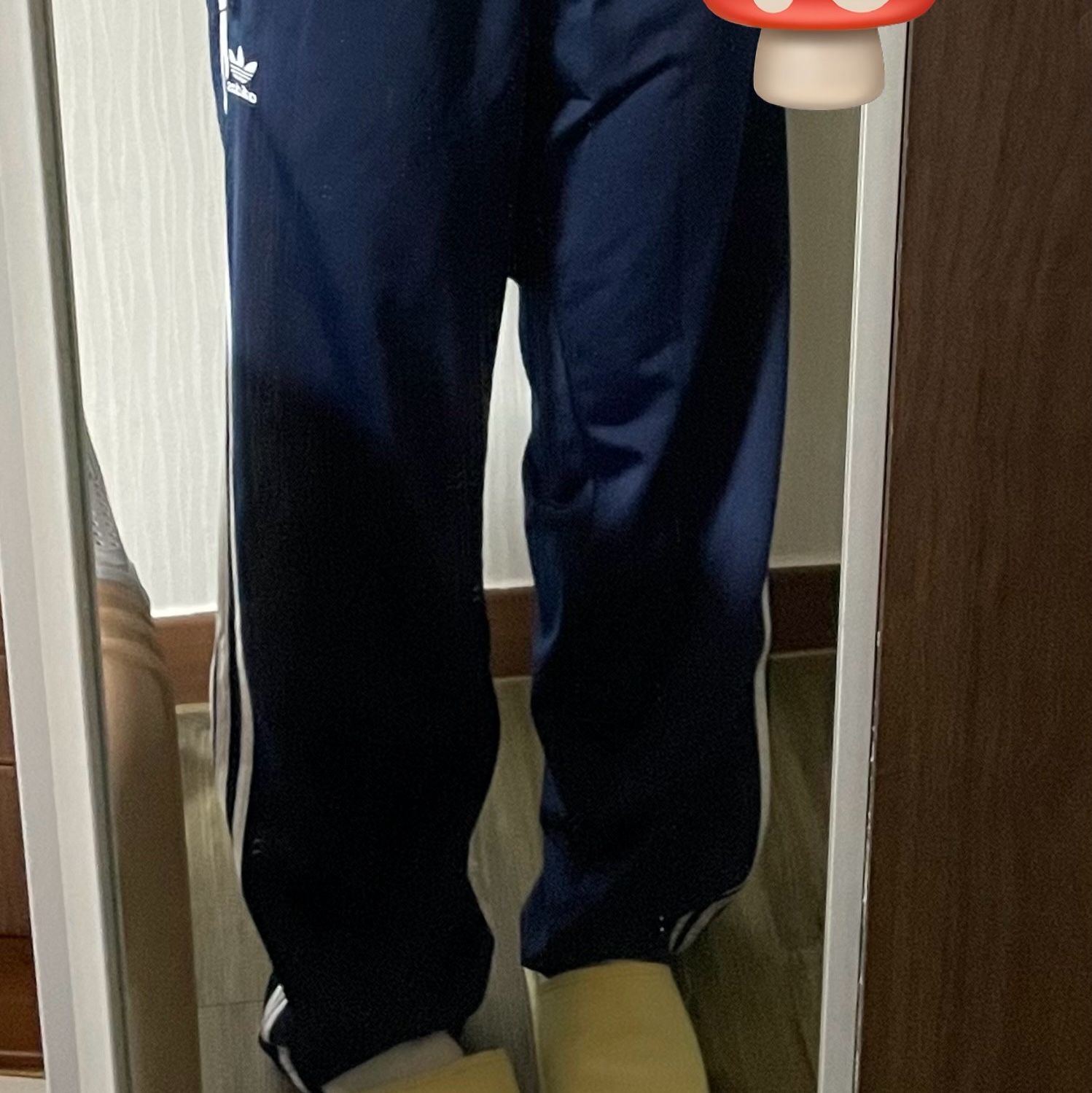 Adidas Adicolor Classics Firebird Track Pants Night Indigo - US Sizing 착용 스타일 - 3