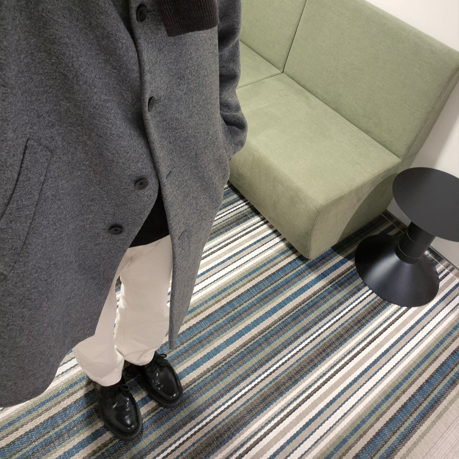 Dr. Martens 1461 Mono Black 착용 스타일 - 1