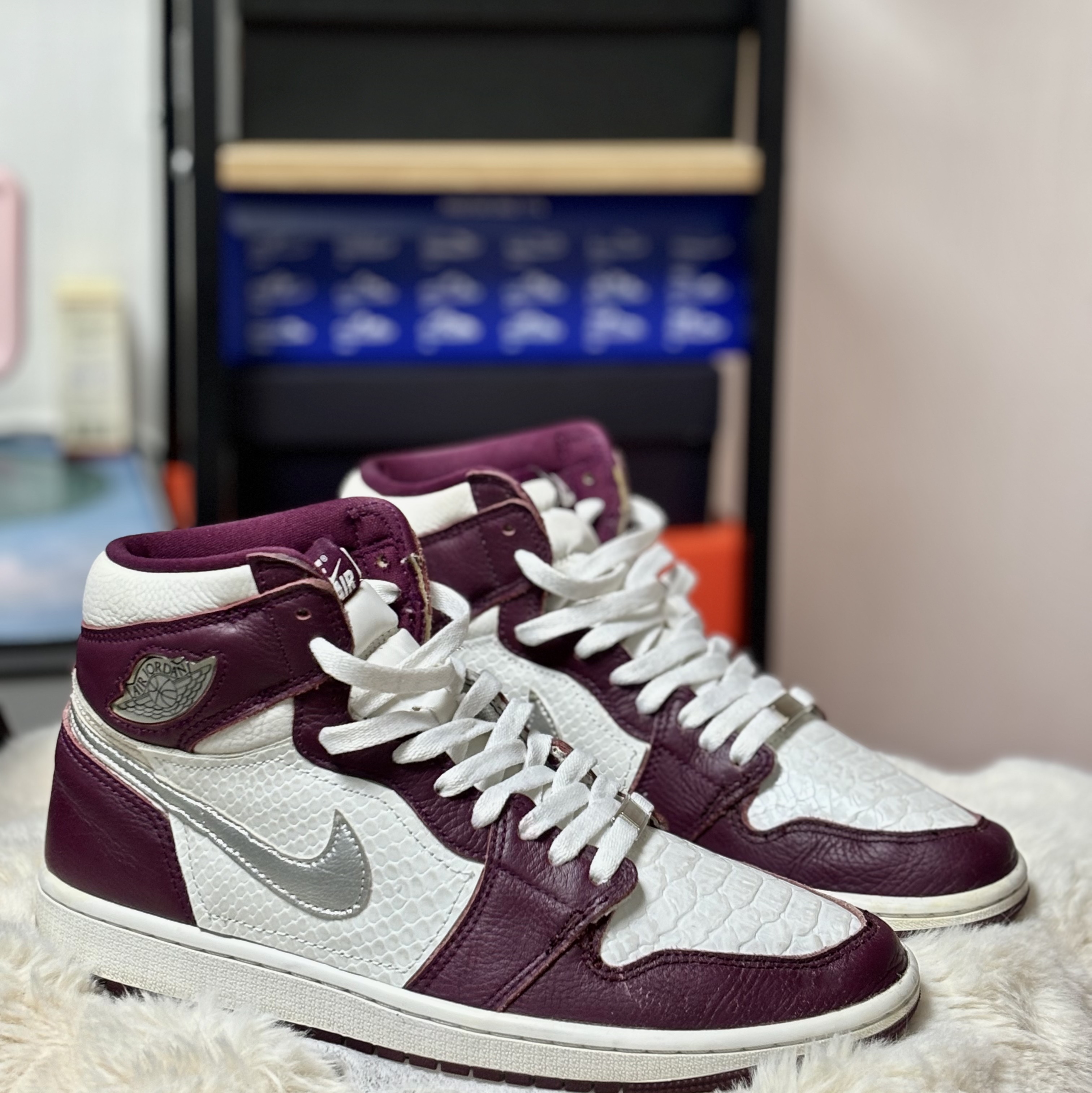Jordan 1 Retro High OG Bordeaux 착용 스타일