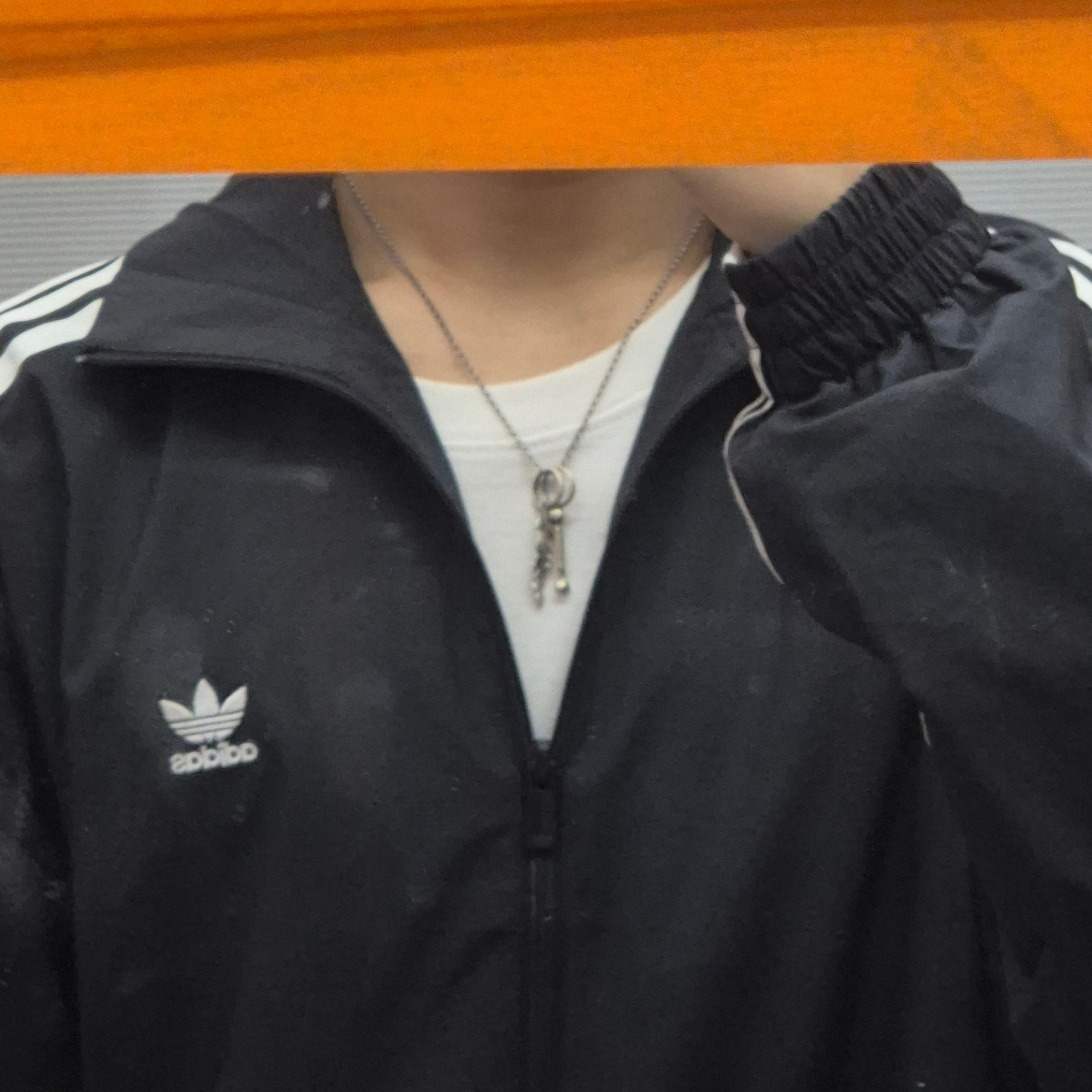 (W) Adidas Adilenium Season 2 Oversized Zip Track Top Gender Neutral Black - KR Sizing, [프리오더] Polyteru 925 Silver Pendant Feather 착용 스타일 - 2