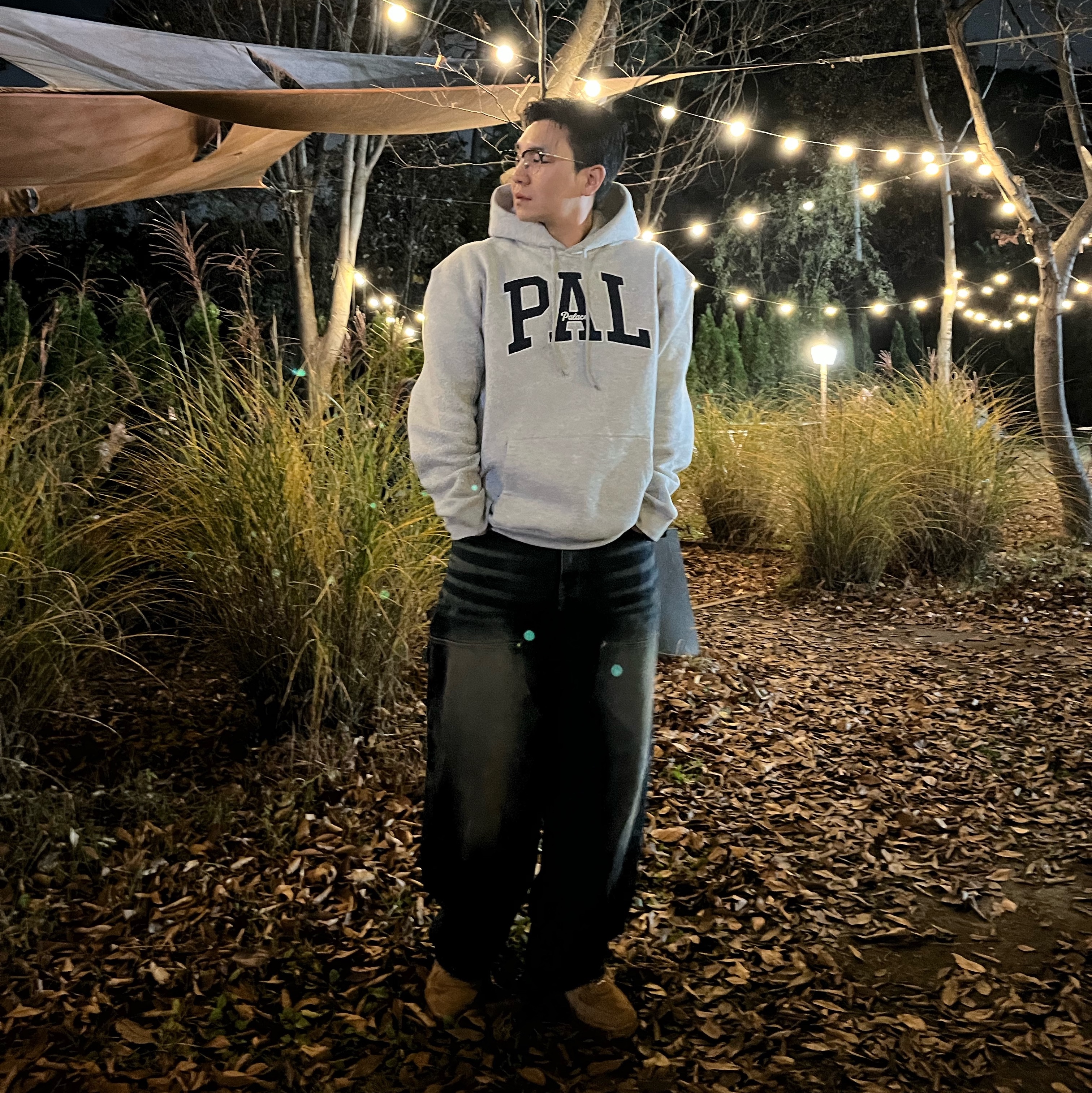 Palace x Gap Hood Grey - 24SS, (W) Nike Air Force 1 '07 Cacao Wow 착용 스타일 - 1