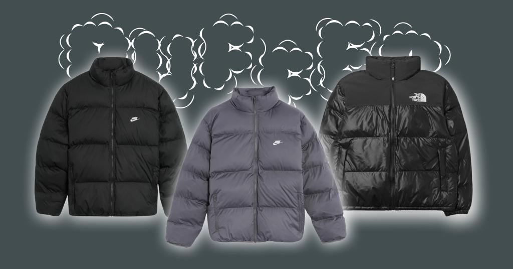 W) 미스치프 롬버스 후디드 다운 자켓 블랙 | Mischief | KREAM