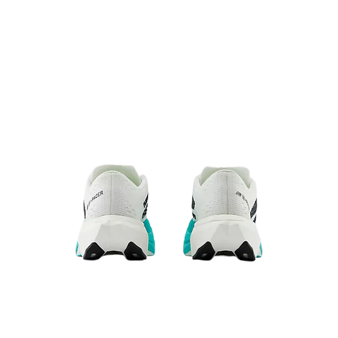 (W) 뉴발란스 퓨어셀 SC 페이서 v2 사이버 제이드 블랙 - D 와이드((W) New Balance Fuelcell SC Pacer v2 Cyber Jade Black - D Wide) - 2