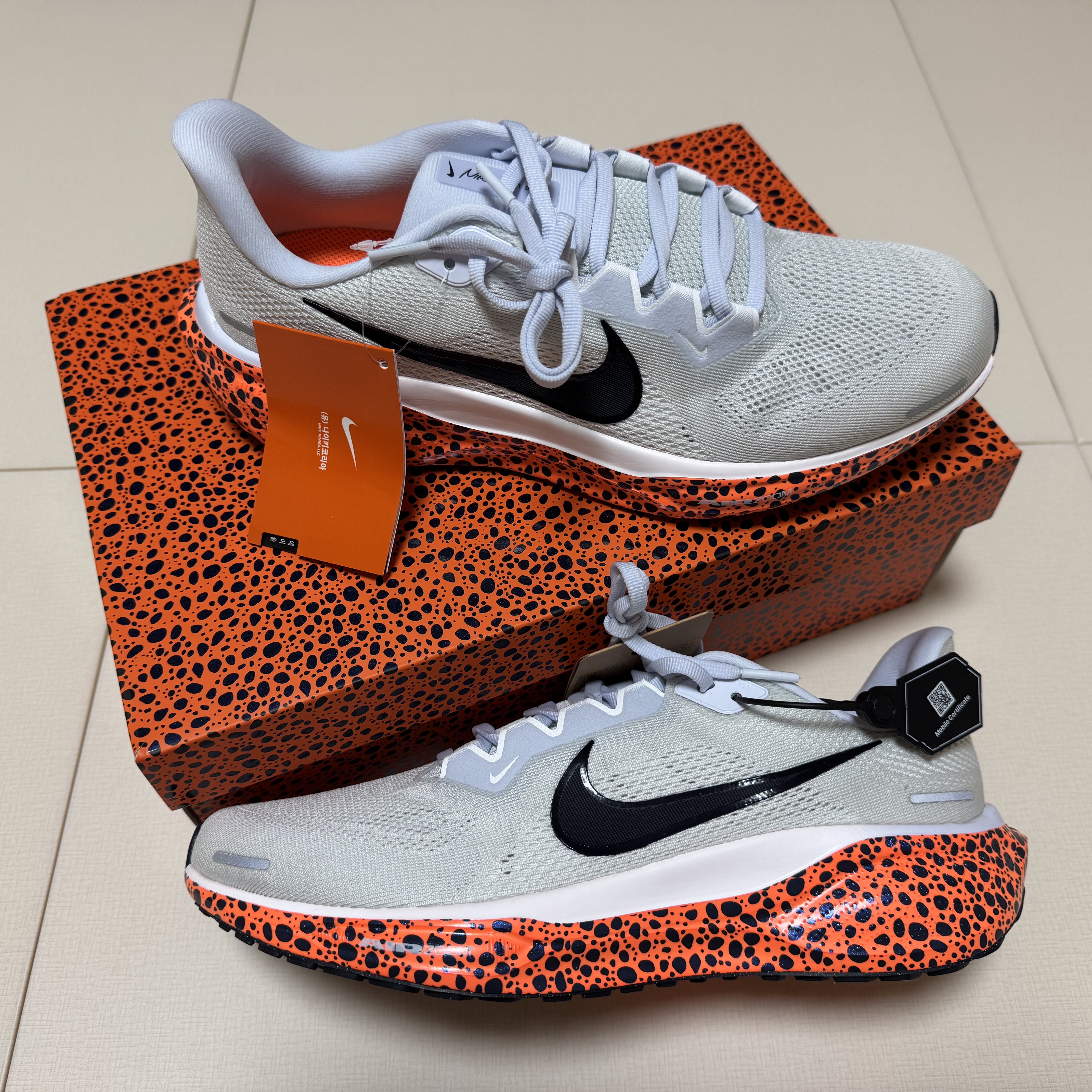 Nike Air Zoom Pegasus 41 Electric 착용 스타일