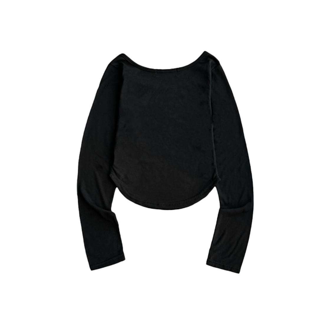 무센트 아스티 슬림 유넥 티 블랙(MUCENT Asti Slim U Neck T Black) - 2