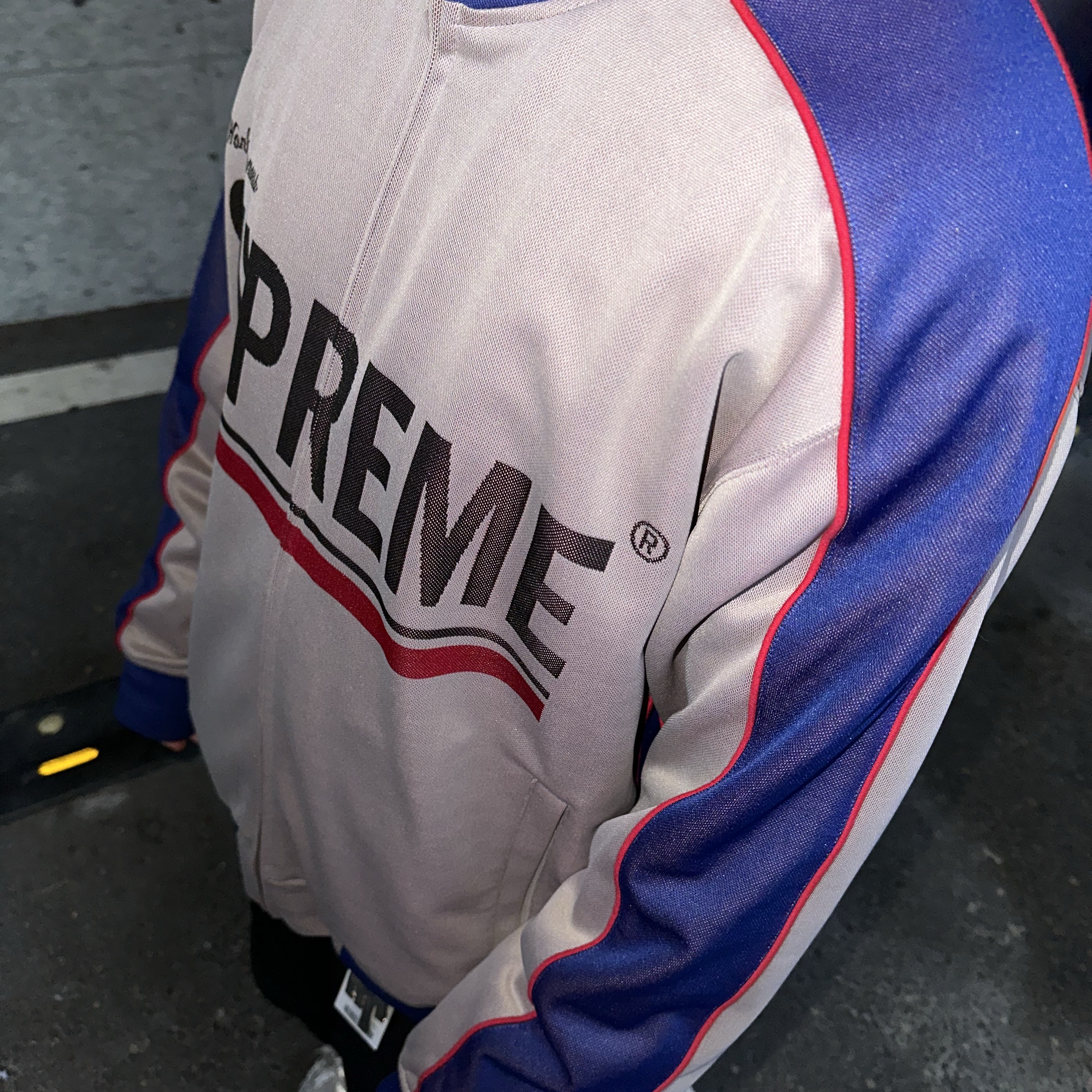 Supreme World Famous Jacquard Track Jacket Stone - 22FW, Balenciaga 3XL Sneakers Light Beige 착용 스타일 - 8