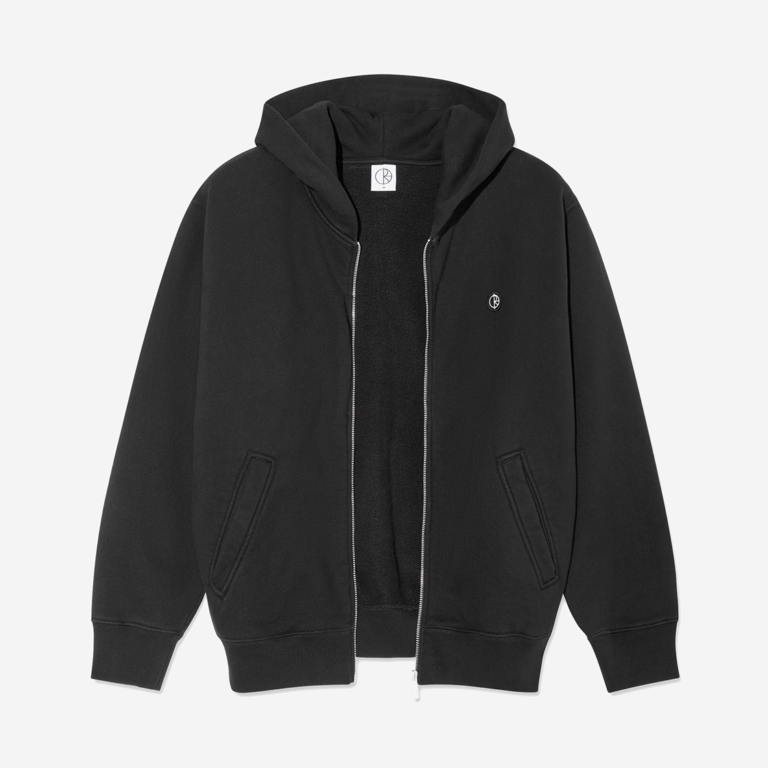 폴라스케이트 에드 집 후디 블랙(Polar Skate Co. Ed Zip Hoodie Black) - 2
