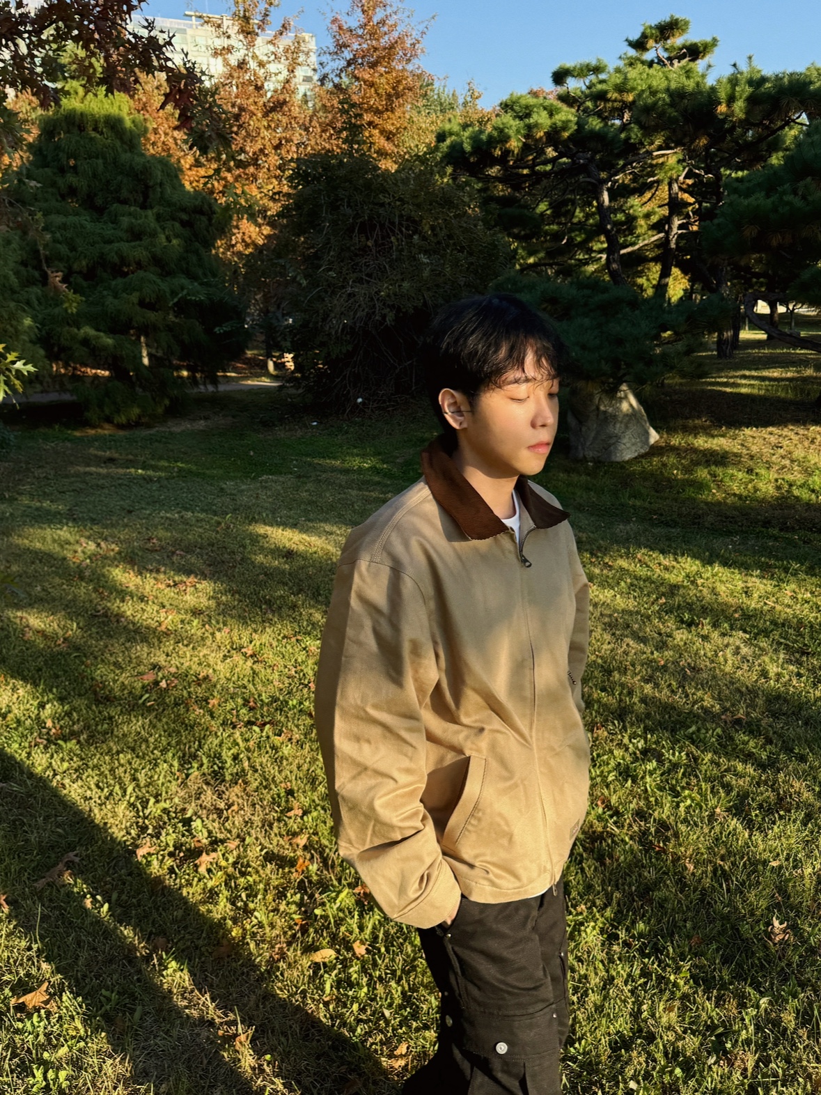 Vacant Archive Unisex Nova Carpenter Pants Black, Vacant Archive Unisex Wayen Military Cargo Pants Black 착용 스타일 - 3