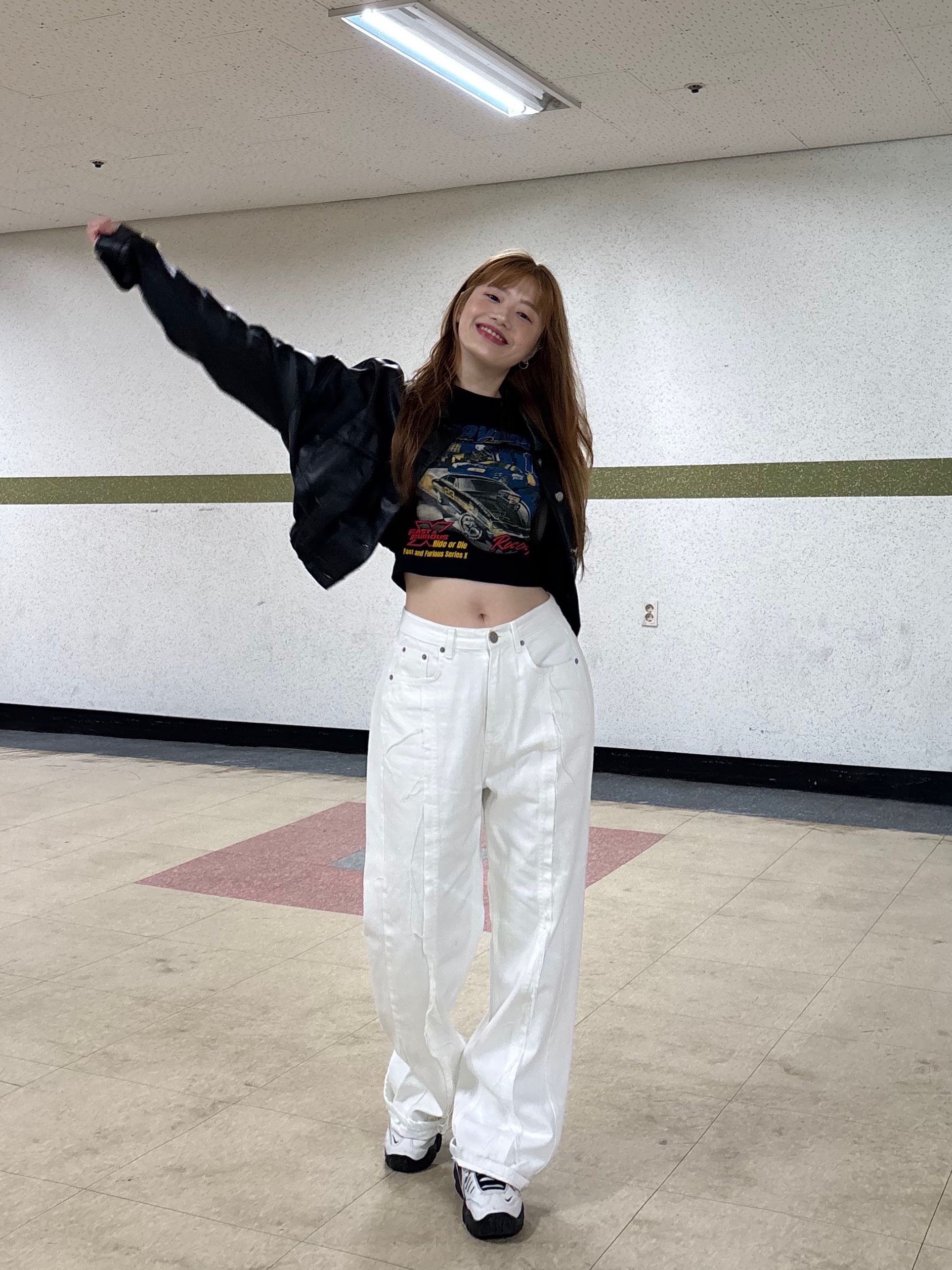 Nike x Ambush Air Adjust Force SP Summit White and Black 착용 스타일 - 3