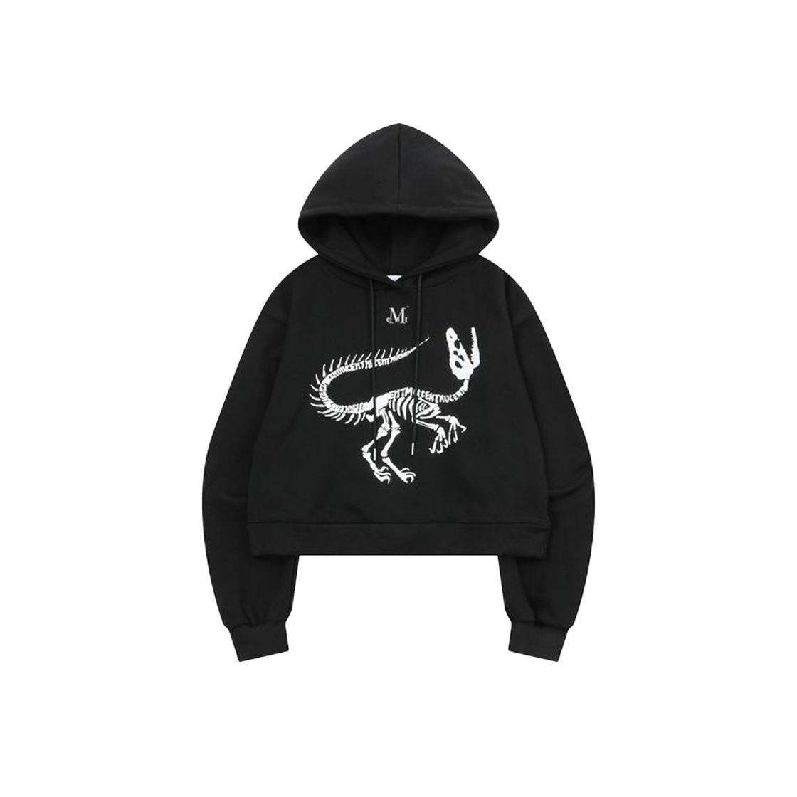 무센트 다이노 로고 후드 티 블랙(MUCENT Dino Logo Hood T Black) - 3