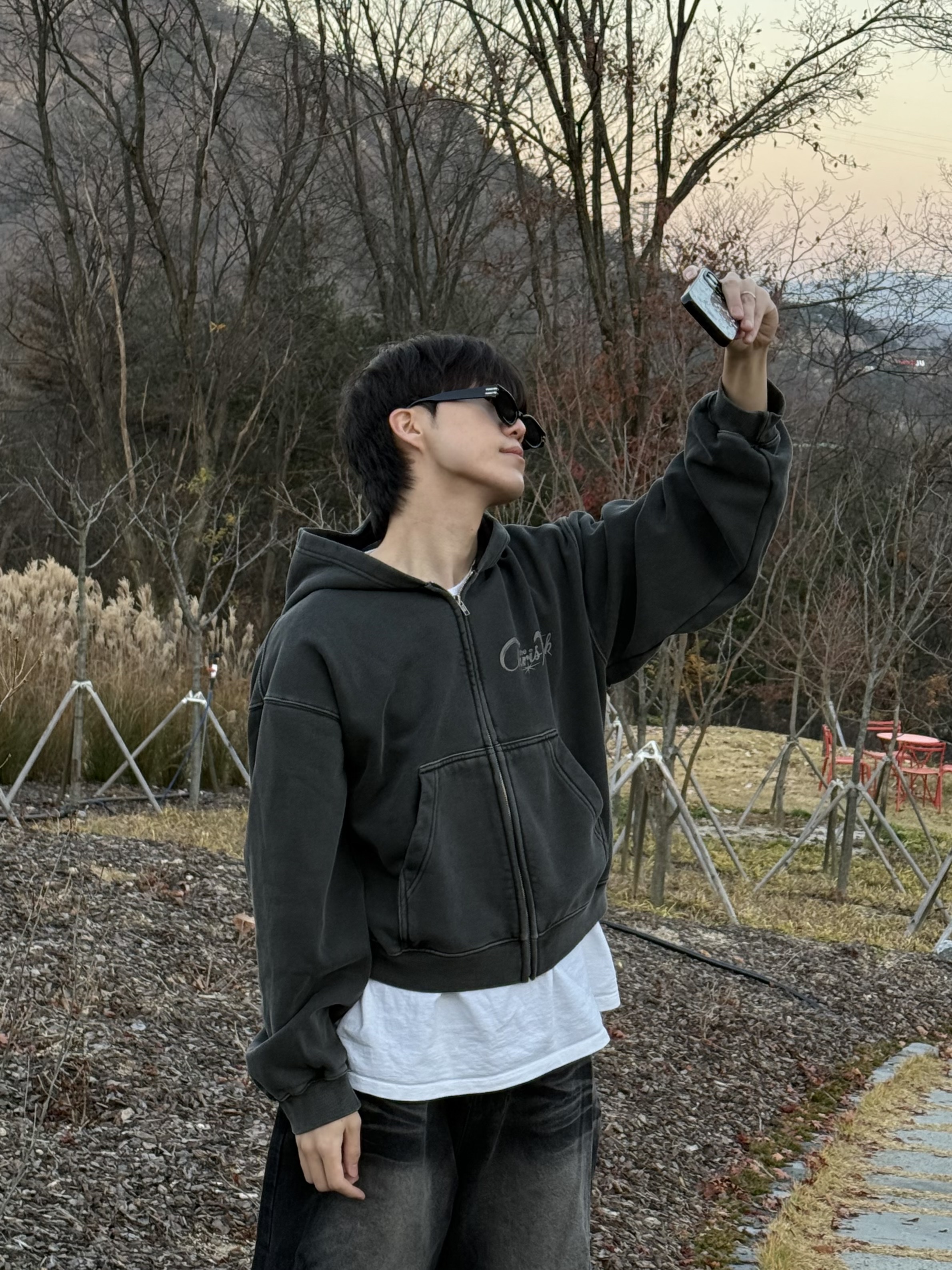 Converse x Drkshdw Turbowpn Black Cream 착용 스타일 - 2