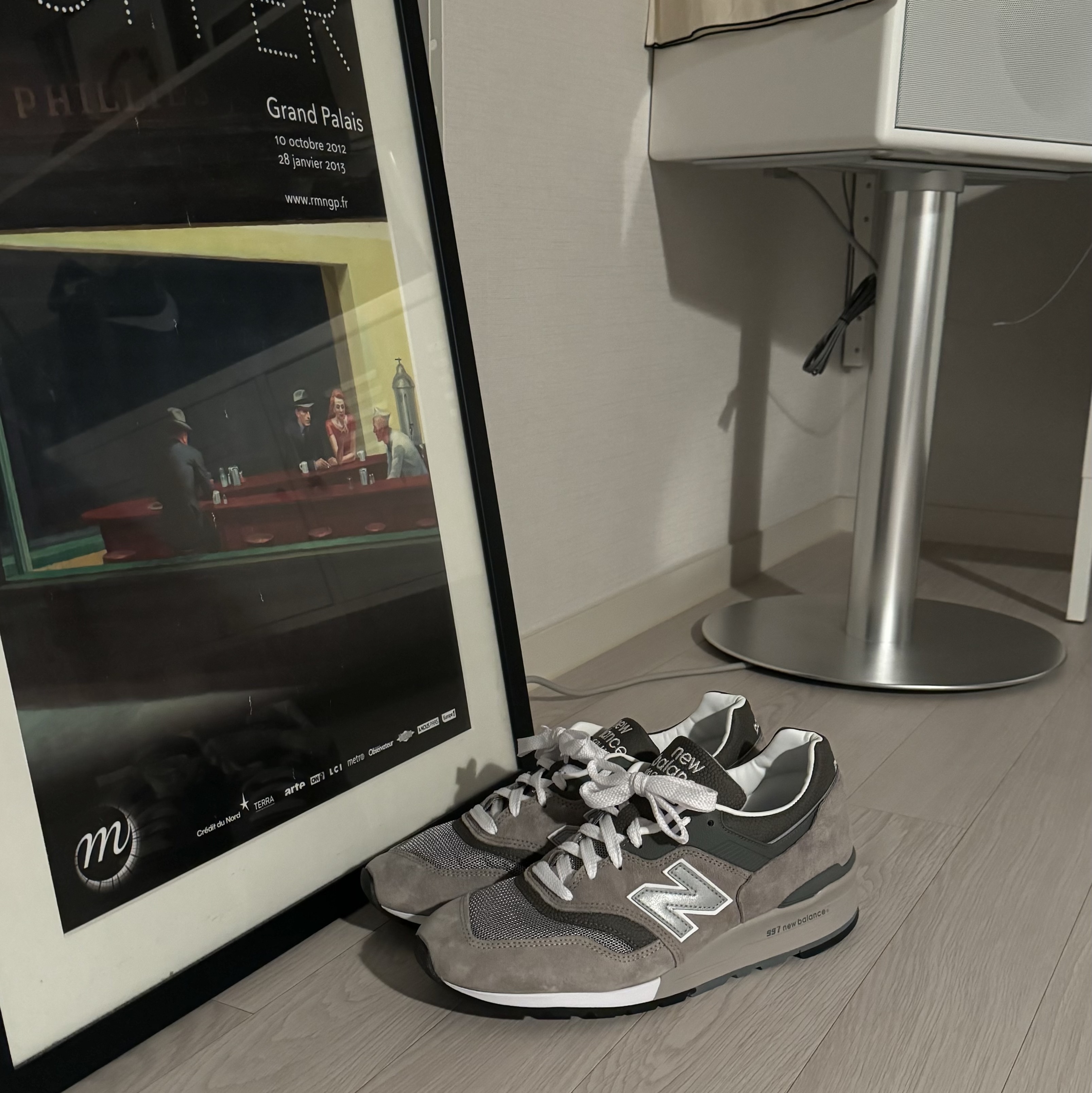 New Balance 997 Made in USA Grey 착용 스타일