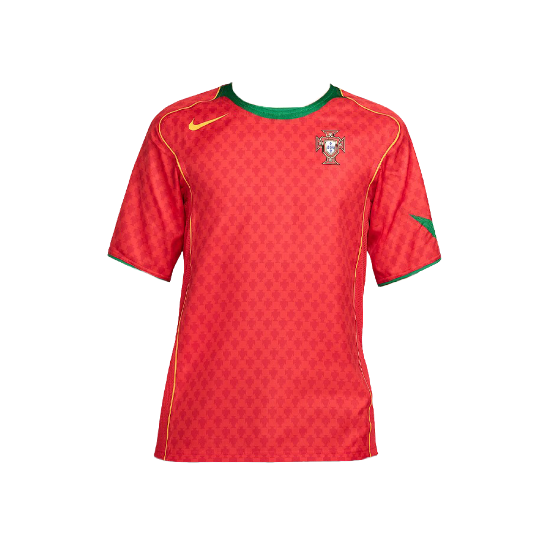 HF6851-614 Nike Portugal 2004 Retro Soccer Replica Jersey Sport Red (Non Marking Ver.) - 대표 이미지 #1