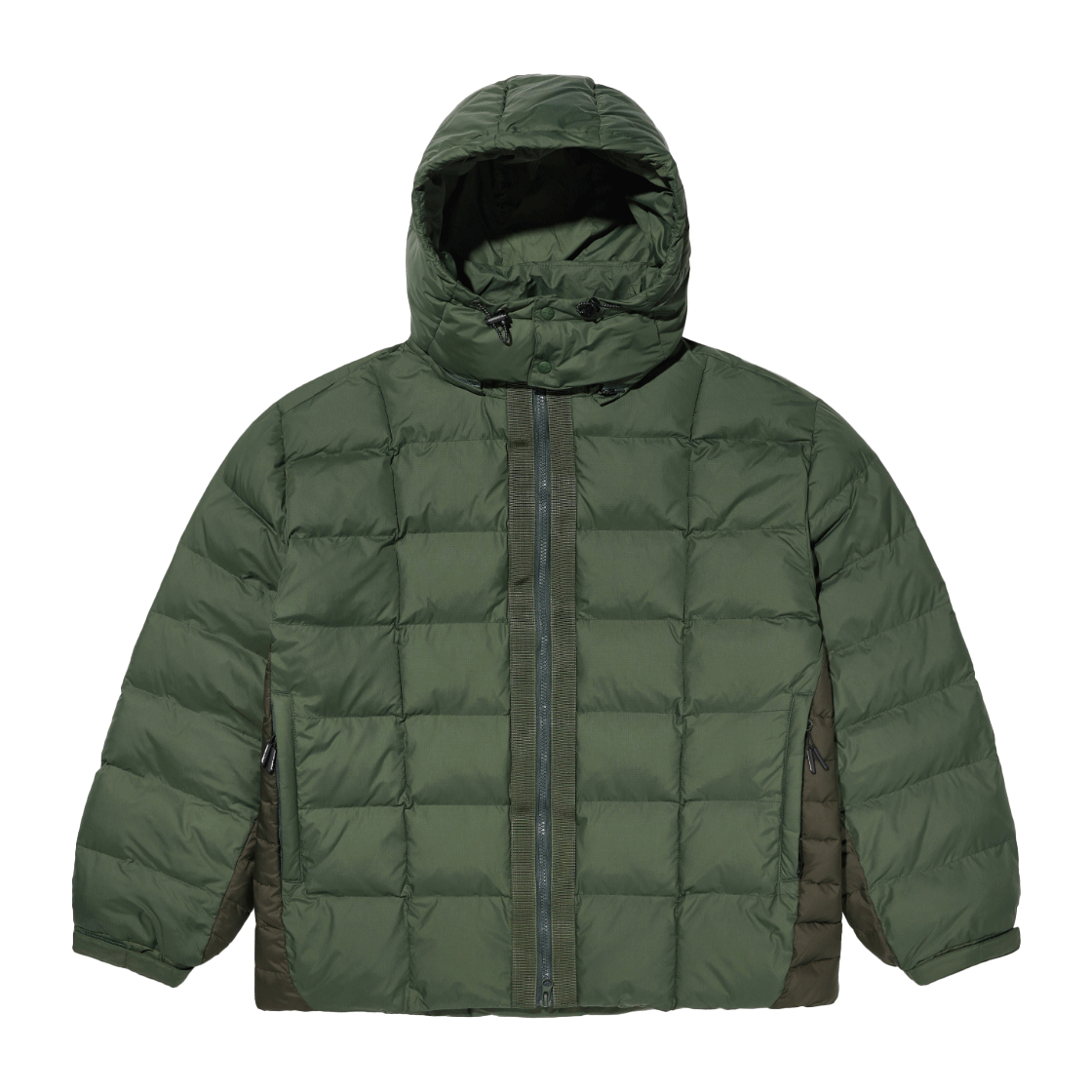 록히드마틴 LM 컬러 블럭 프리마로프트 푸퍼 자켓 카키(LOCKHEED MARTIN LM Color Block Primaloft Puffer Jacket Khaki)