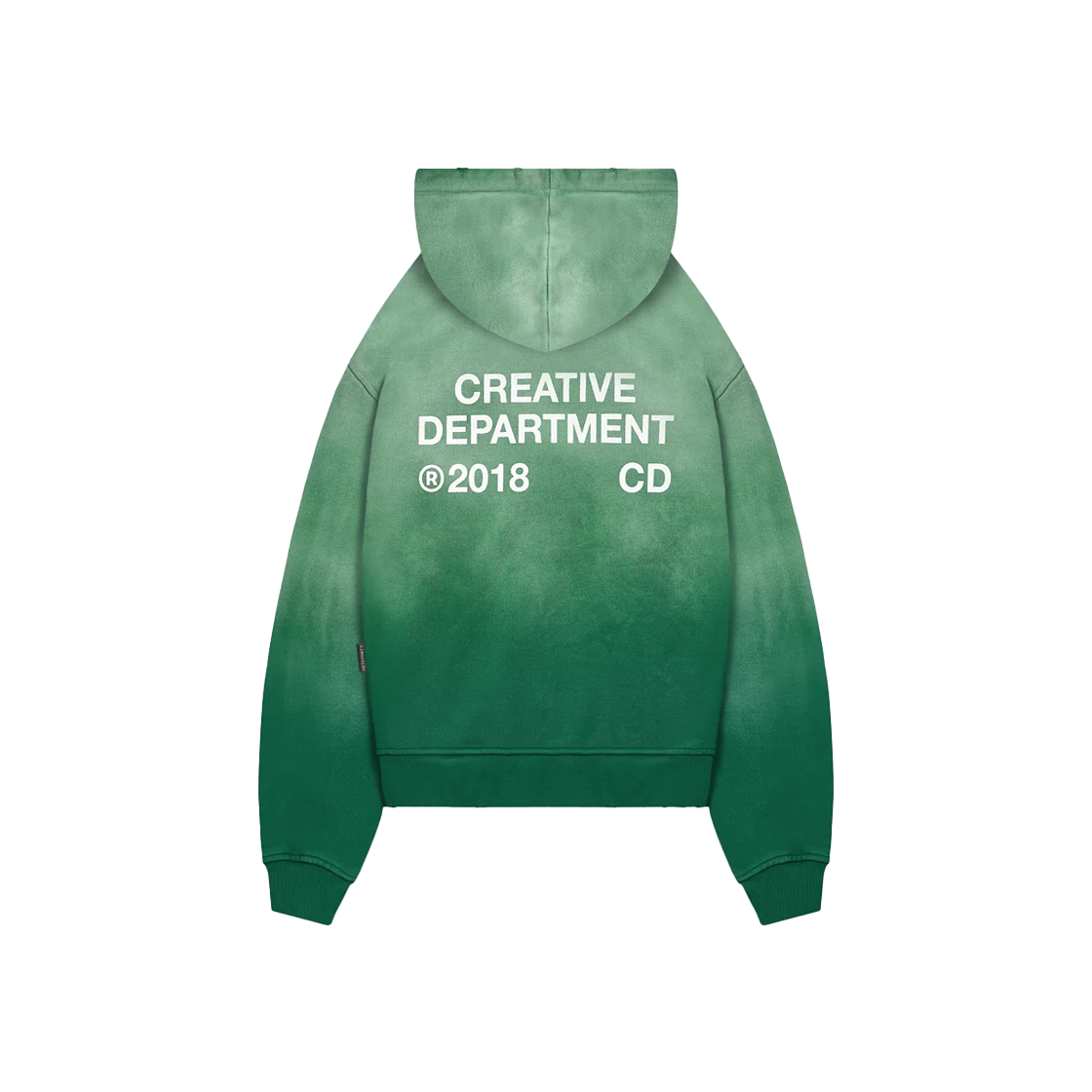 KM4DTSHRT05GN Reternity Hoodie Creative Dept Faded Green - 24FW