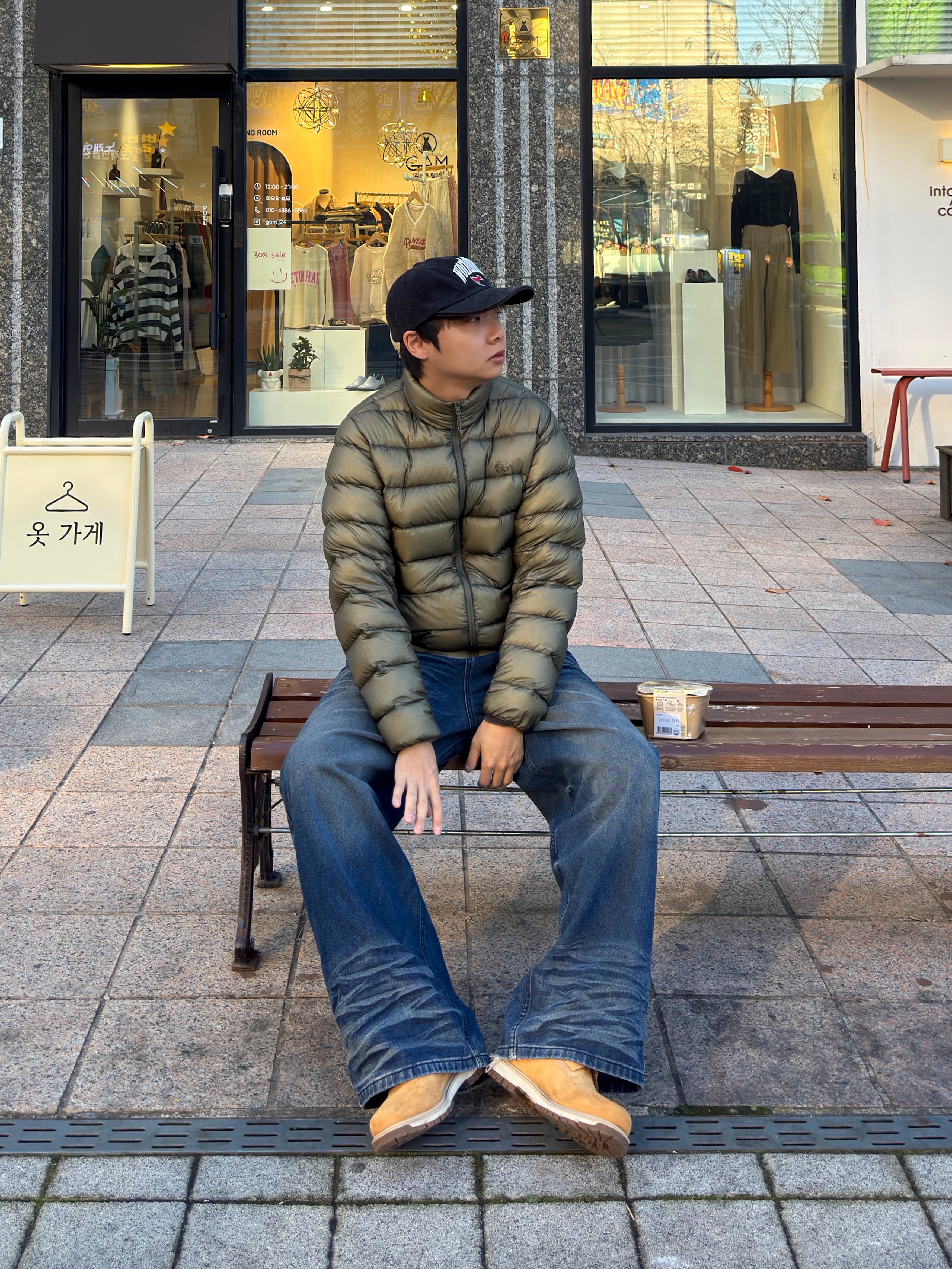 Timberland Premium 6 inch Waterproof Boot Wheat Nubuck - Wide 착용 스타일