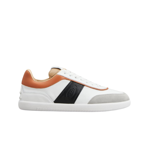 Tod's Tabs Leather Sneakers White Black