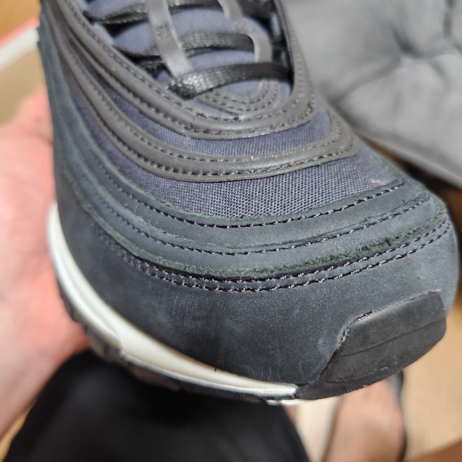 Nike Air Max 97 SE Off Noir 착용 스타일 - 5