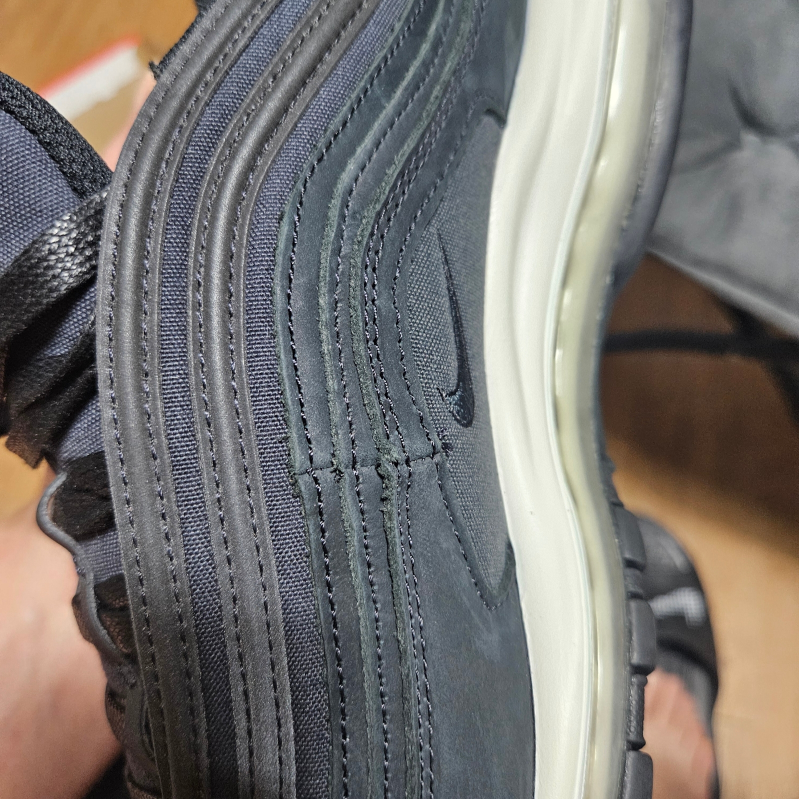 Nike Air Max 97 SE Off Noir 착용 스타일 - 4