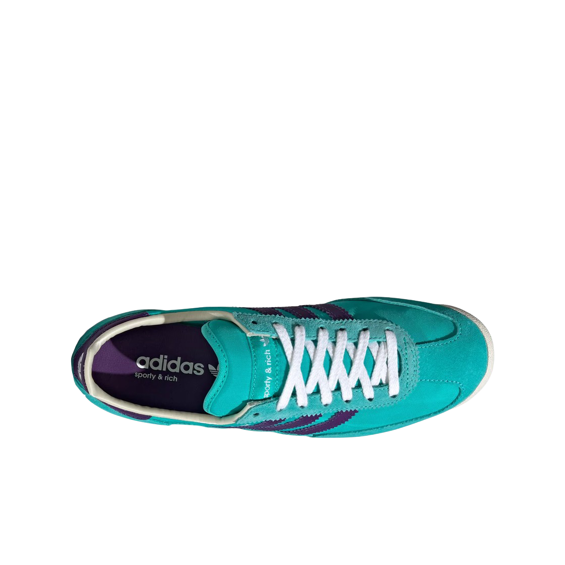 아디다스 x 스포티 앤 리치 SL 72 민트 러시 파워 퍼플(Adidas x Sporty & Rich SL 72 Mint Rush Power Purple) - 2
