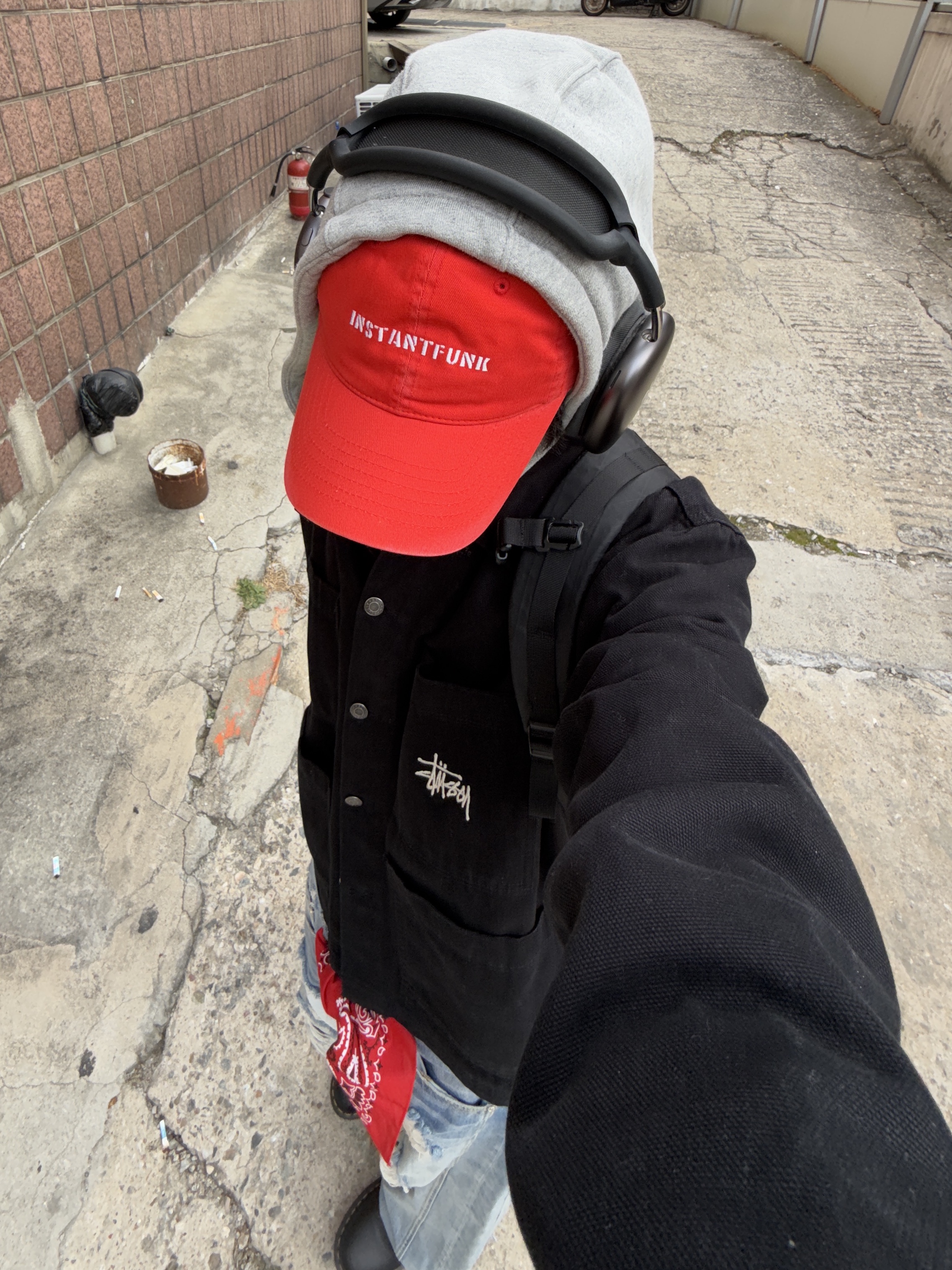 Dr. Martens 1461 Ambassador Black, Supreme Hav-A-Hank Bandanas Multicolor (Set of 3) - 24SS 착용 스타일 - 1