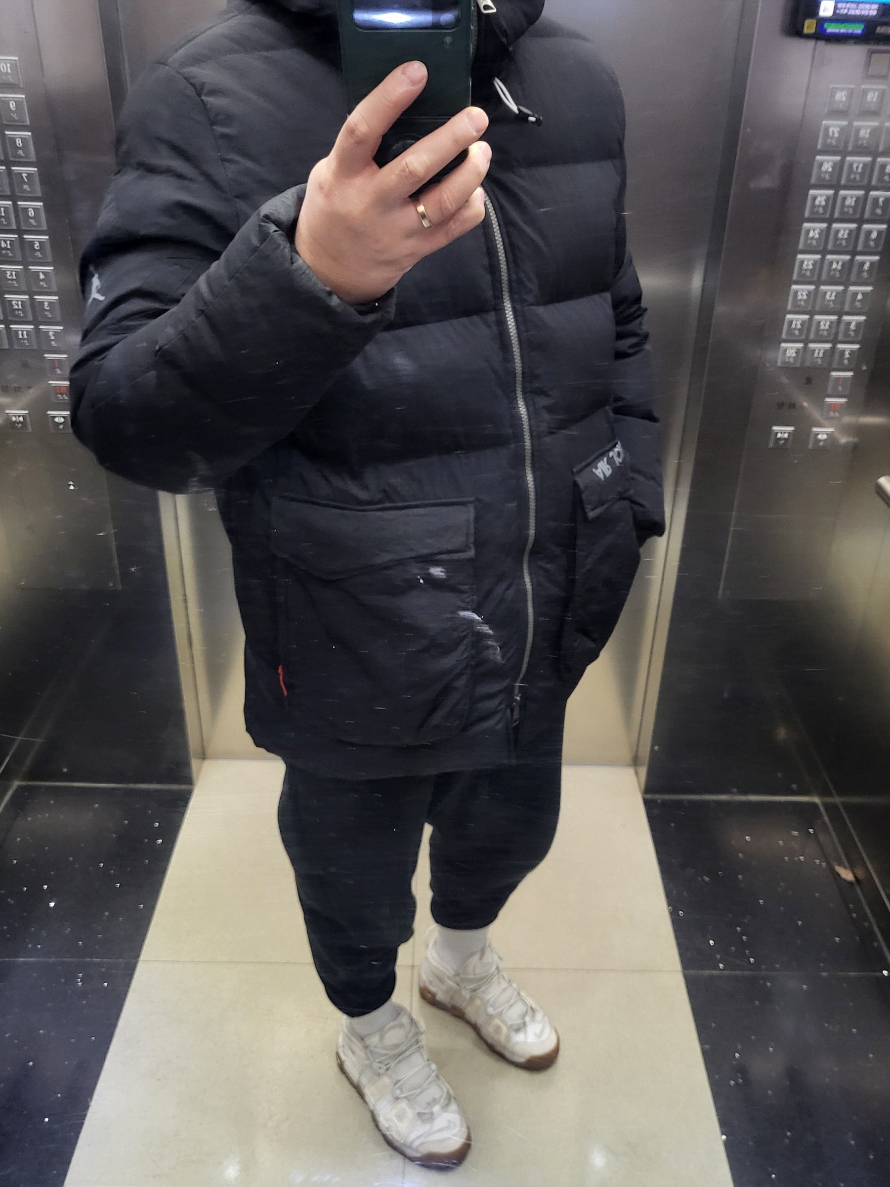 Jordan Essential Fleece Pants Black - Asia, Nike Air More Uptempo White Gum 착용 스타일