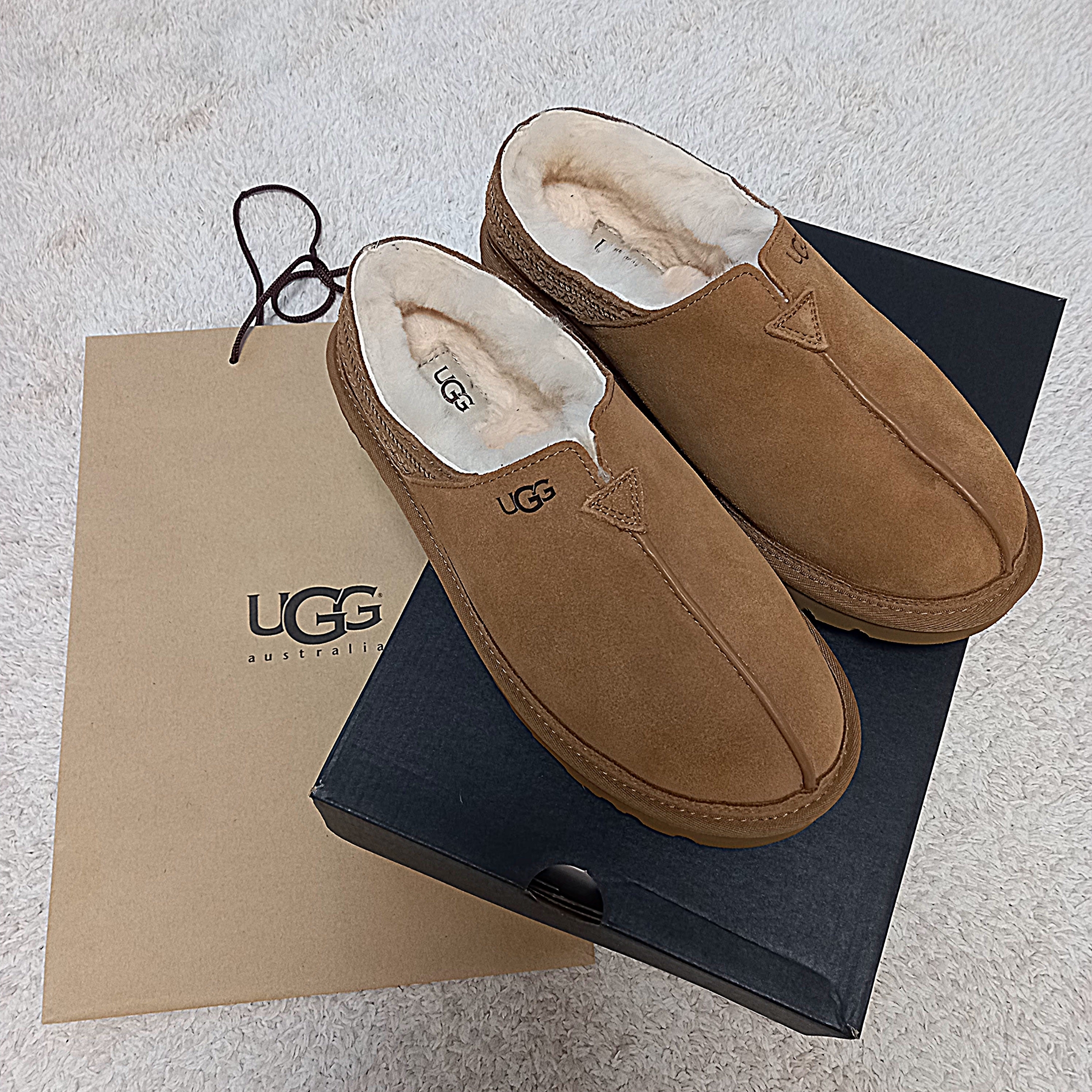 UGG Neuman Chestnut 착용 스타일 - 2