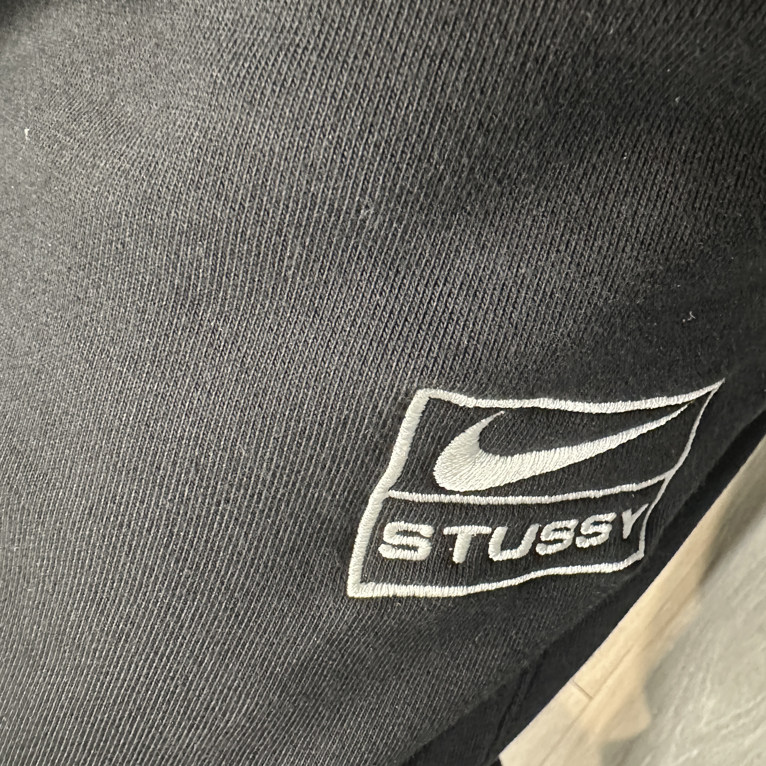 Nike x Stussy NRG Washed Fleece Pants Black (DO5296-010) 착용 스타일