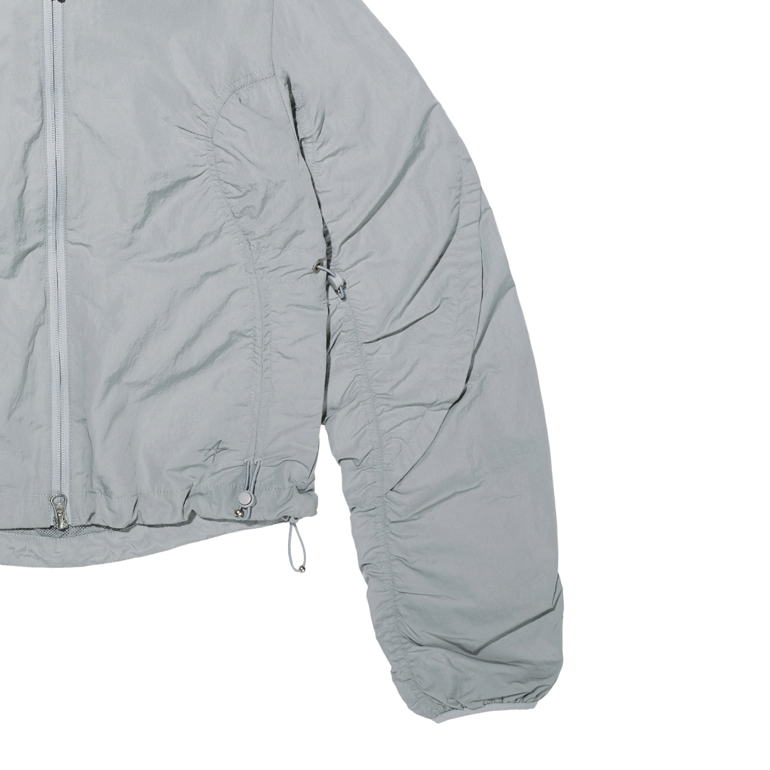 록히드마틴 크롭 스트링 자켓 그레이(LOCKHEED MARTIN Crop String Jacket Grey) - 3