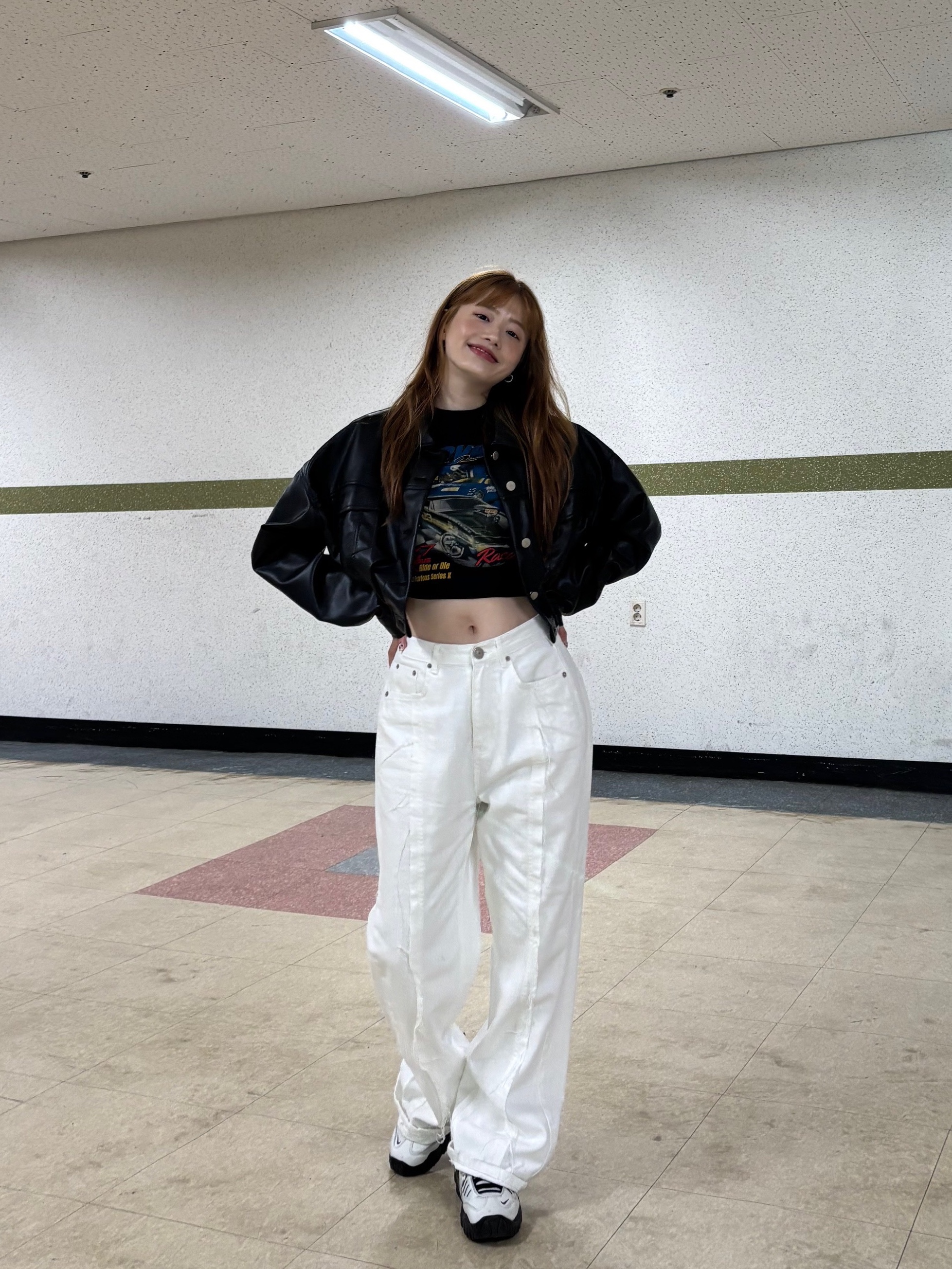 Nike x Ambush Air Adjust Force SP Summit White and Black 착용 스타일 - 2