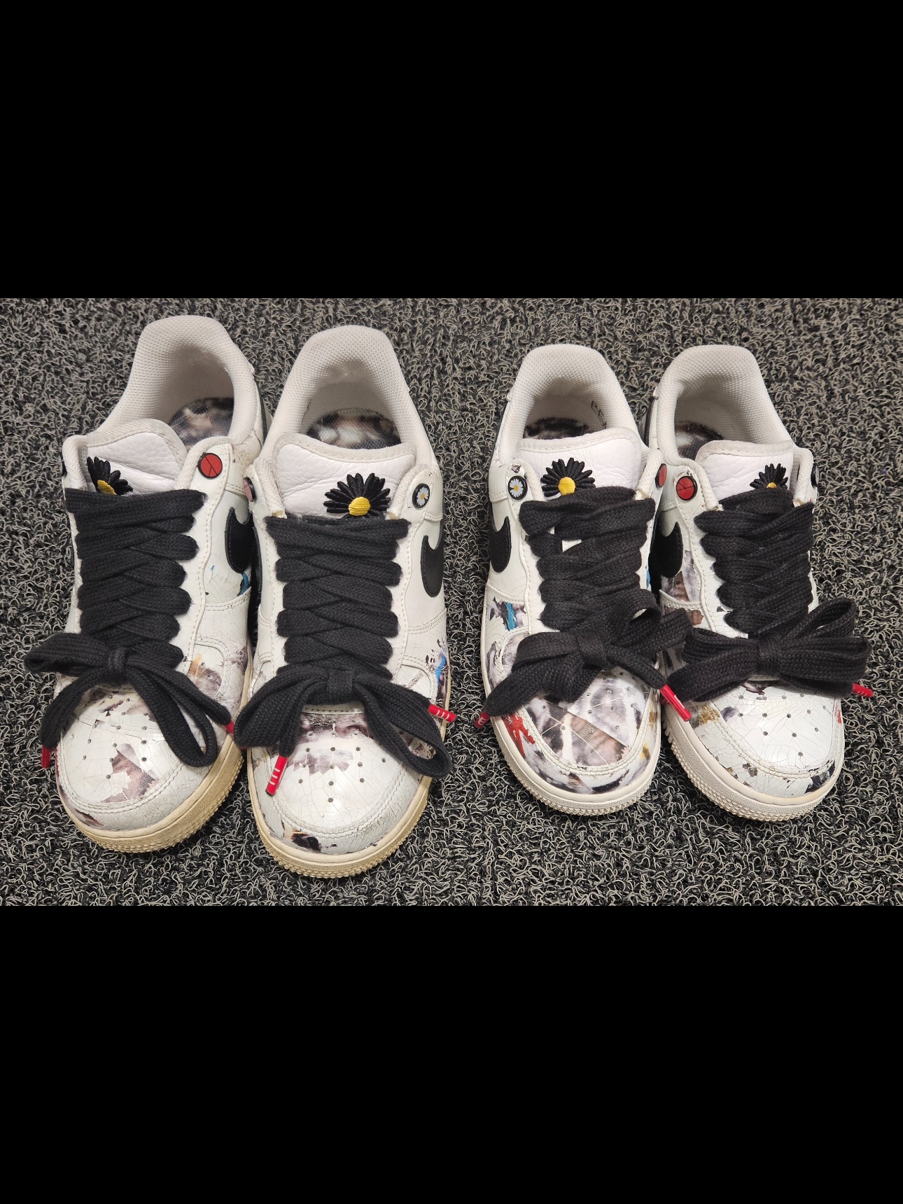 Nike x Peaceminusone Air Force 1 Low Para-Noise 2.0 착용 스타일 - 1