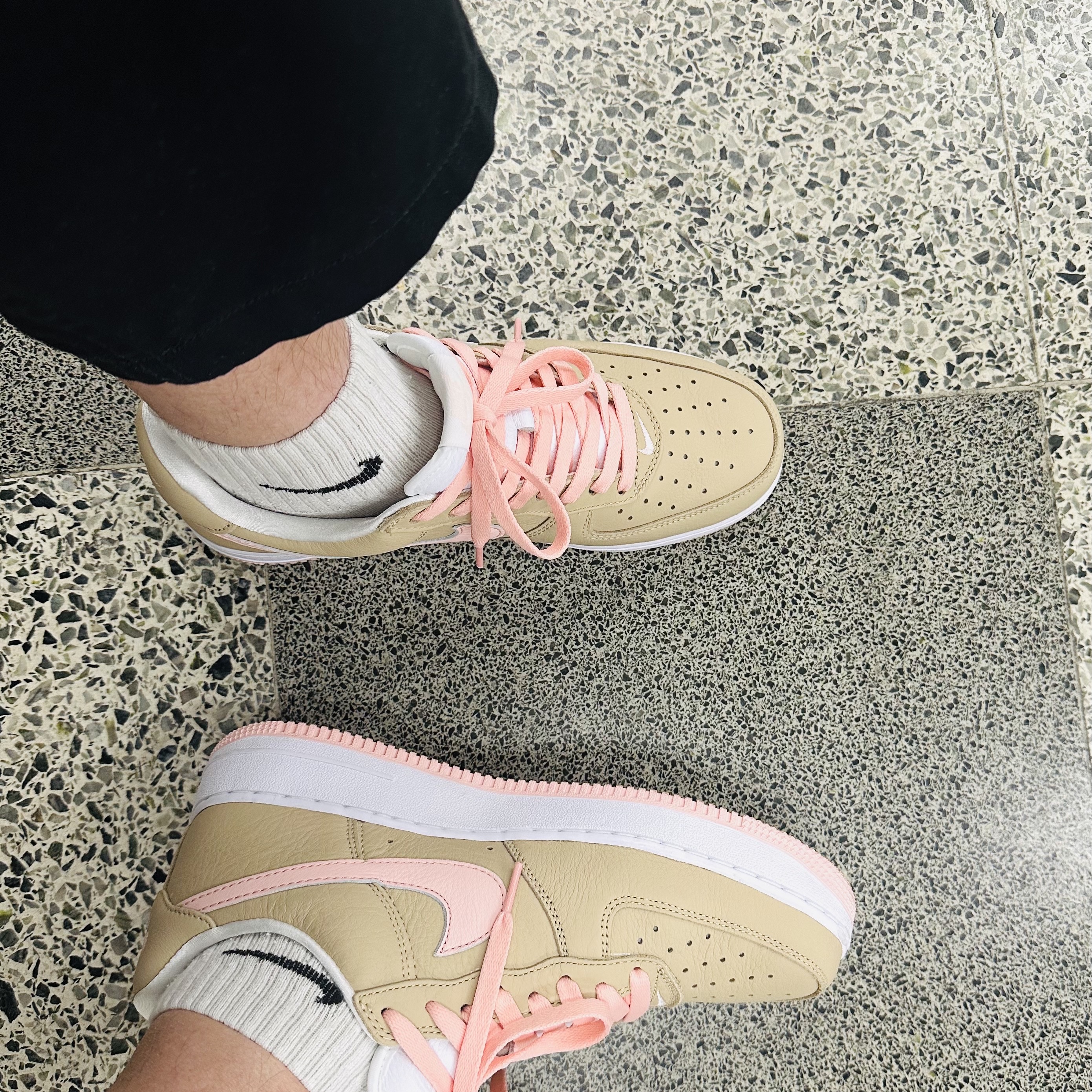 Nike Air Force 1 Low Linen 2024 착용 스타일