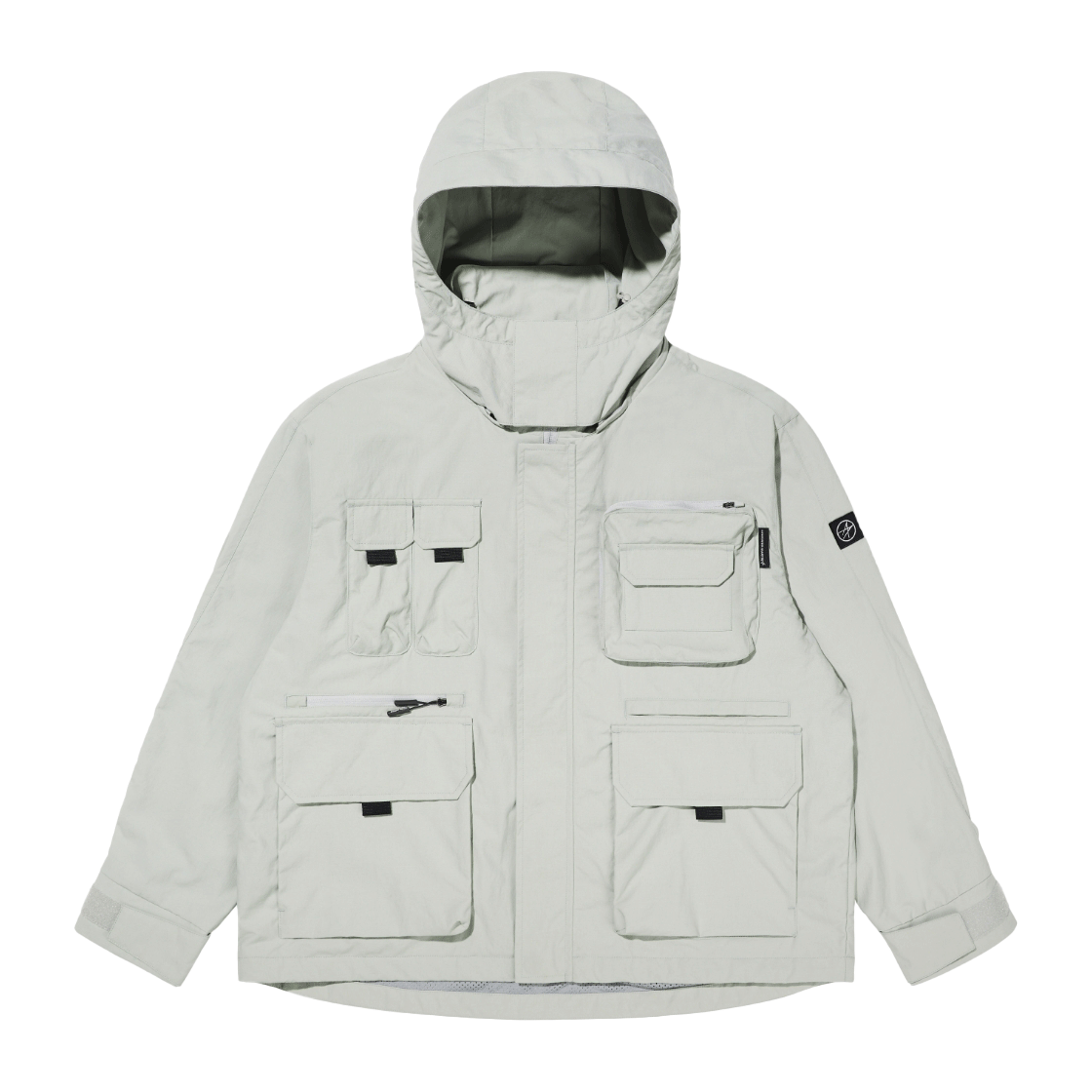 록히드마틴 멀티 포켓 하이커 자켓 그레이