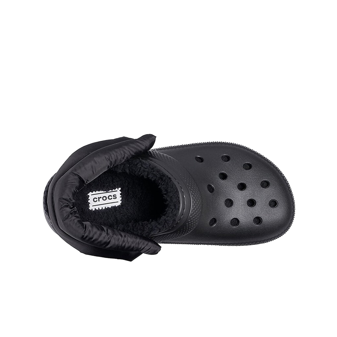 크록스 클래식 라인드 네오 퍼프 클로그 블랙(Crocs Classic Lined Neo Puff Clog Black) - 2