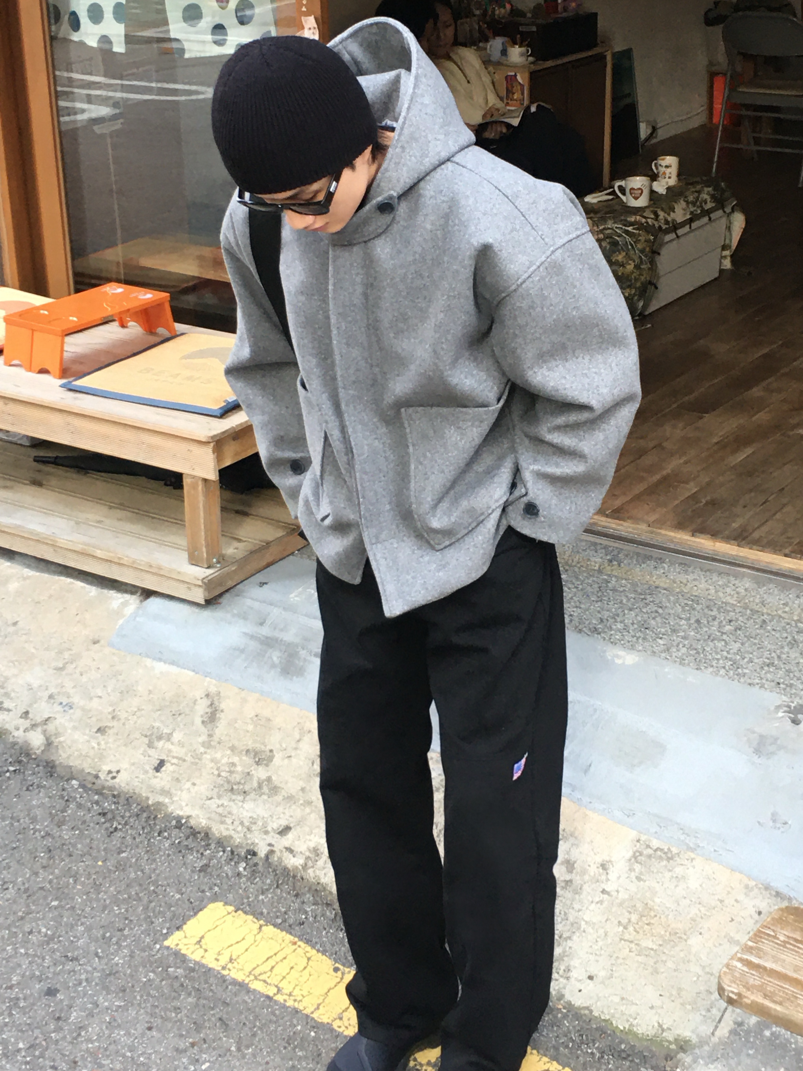 Salomon RX Snug Black Magnet 착용 스타일 - 3