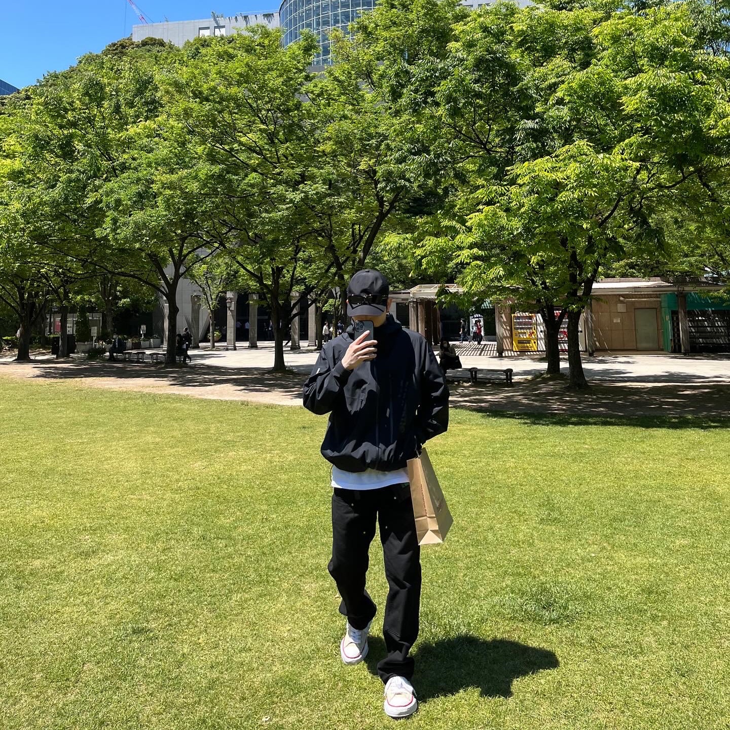 Maison Mihara Yasuhiro Peterson OG Sole Canvas Low-top Sneakers Natural, Gentle Monster x Maison Margiela MM004 Black Black 착용 스타일