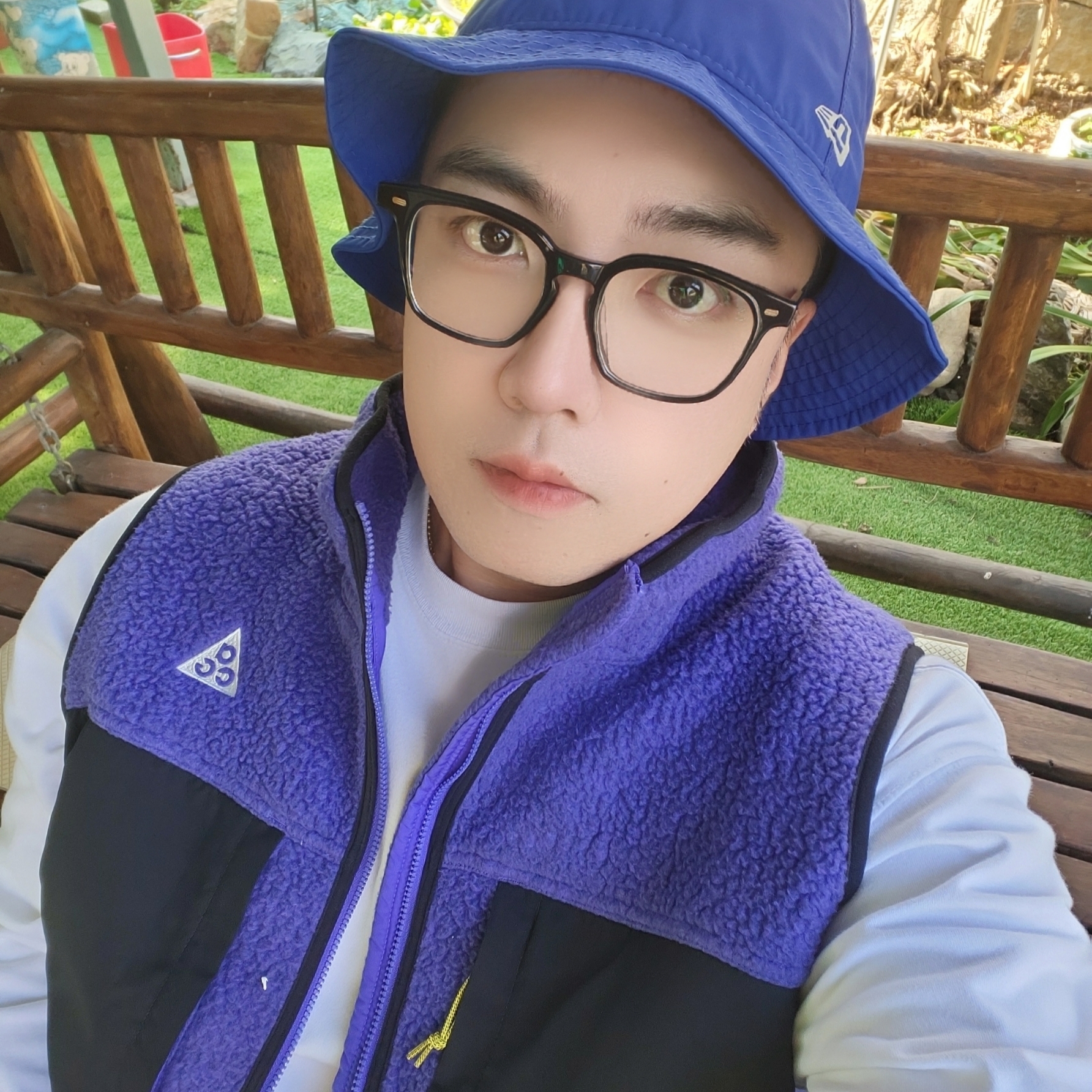 Nike ACG Arctic Wolf Vest Persian Violet Black - Asia 착용 스타일 - 3