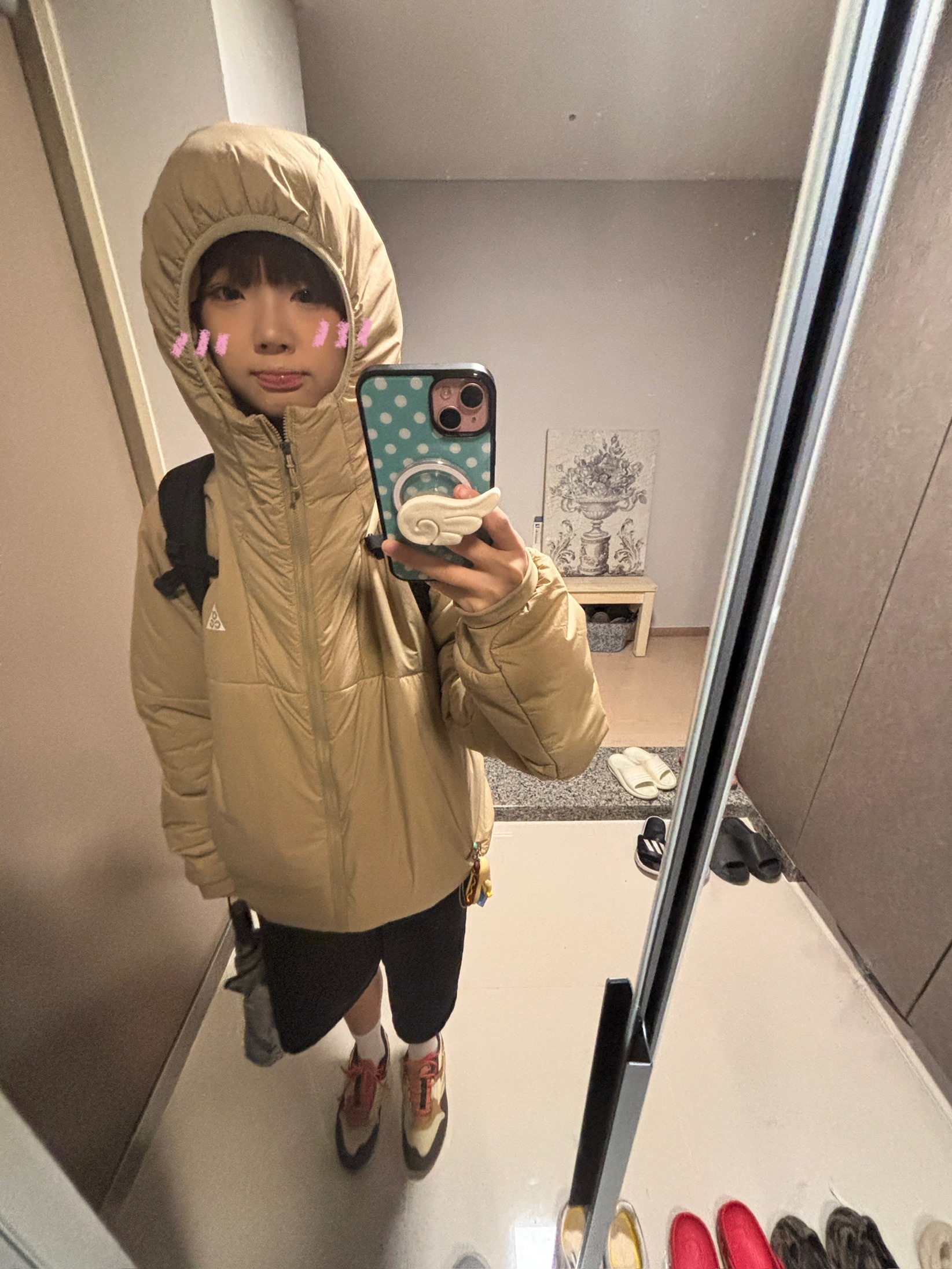 Nike ACG Therma-Fit ADV Rope De Dope Jacket Light Iron Ore - Asia 착용 스타일