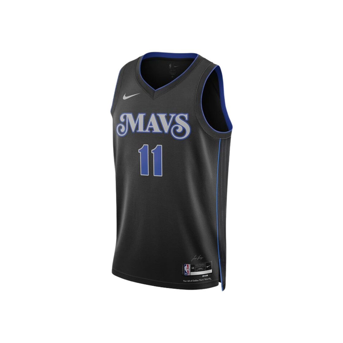나이키 카이리 어빙 댈러스 매버릭스 시티 에디션 2023/24 드라이핏 NBA 스윙맨 저지 블랙(Nike Kyrie Irving Dallas Mavericks City Edition 2023/24 Dri-Fit NBA Swingman Jersey Black)