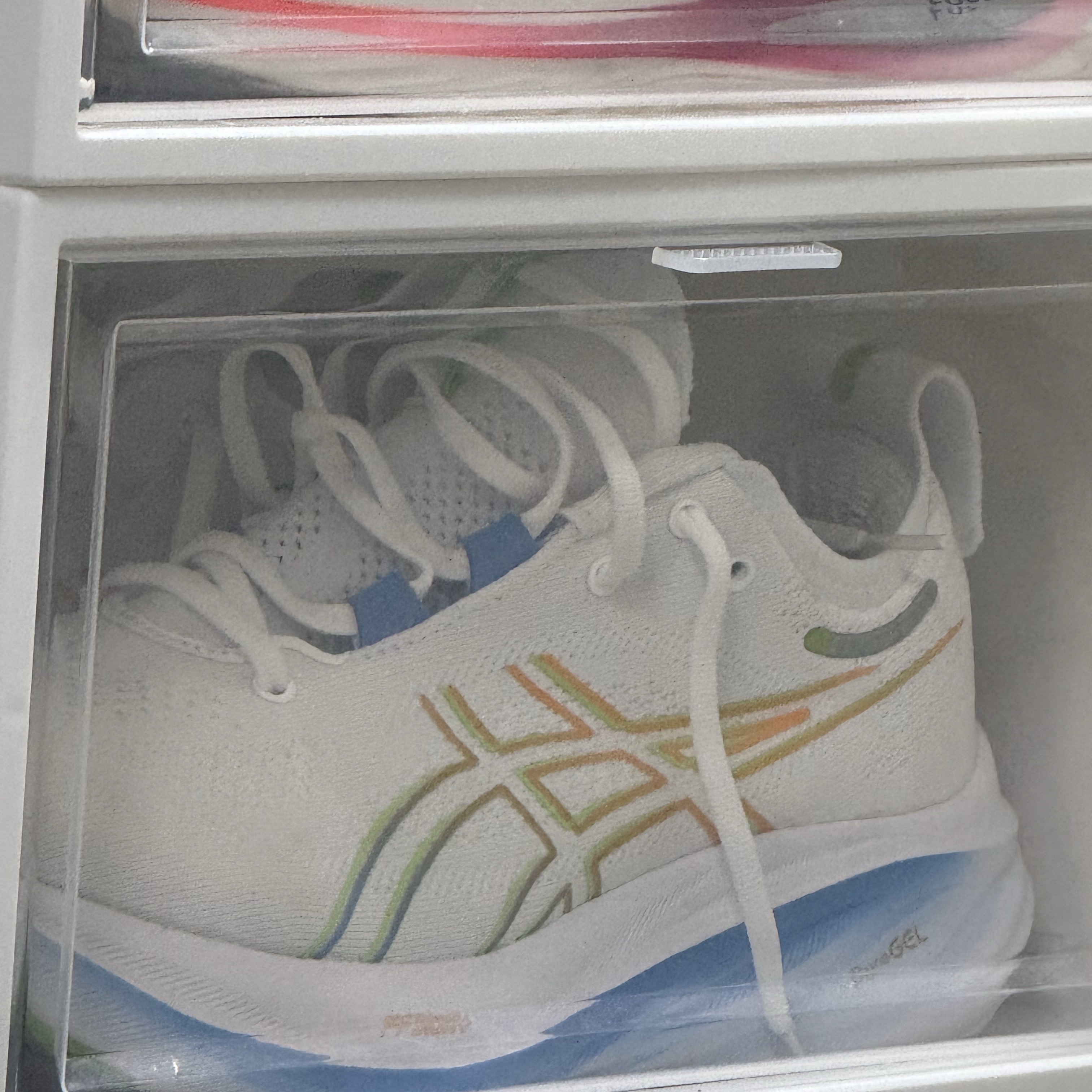 Asics Gel-Nimbus 26 White Waterscape 착용 스타일