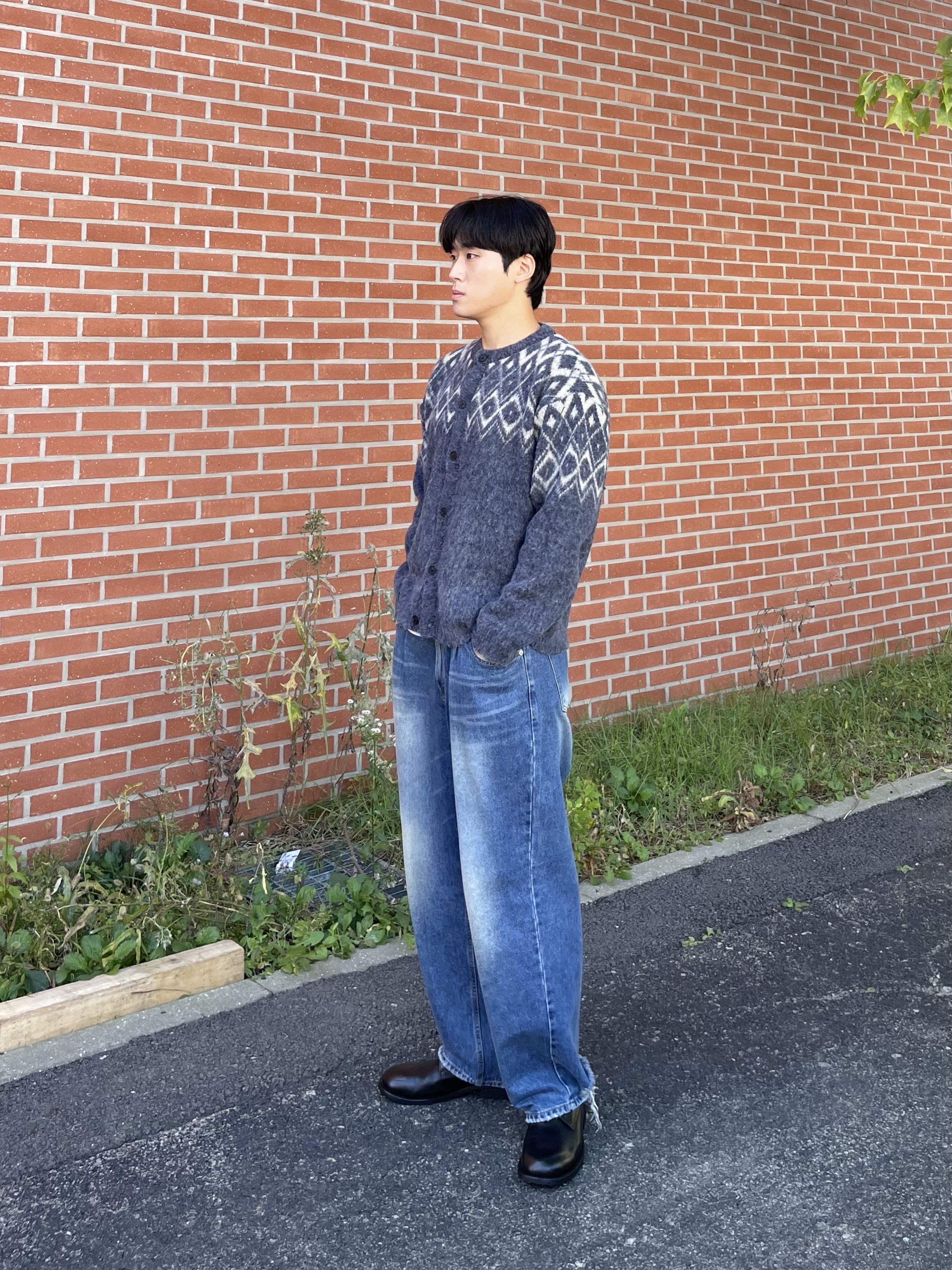 Kinchi Shower - 808 (a) Black 착용 스타일 - 1