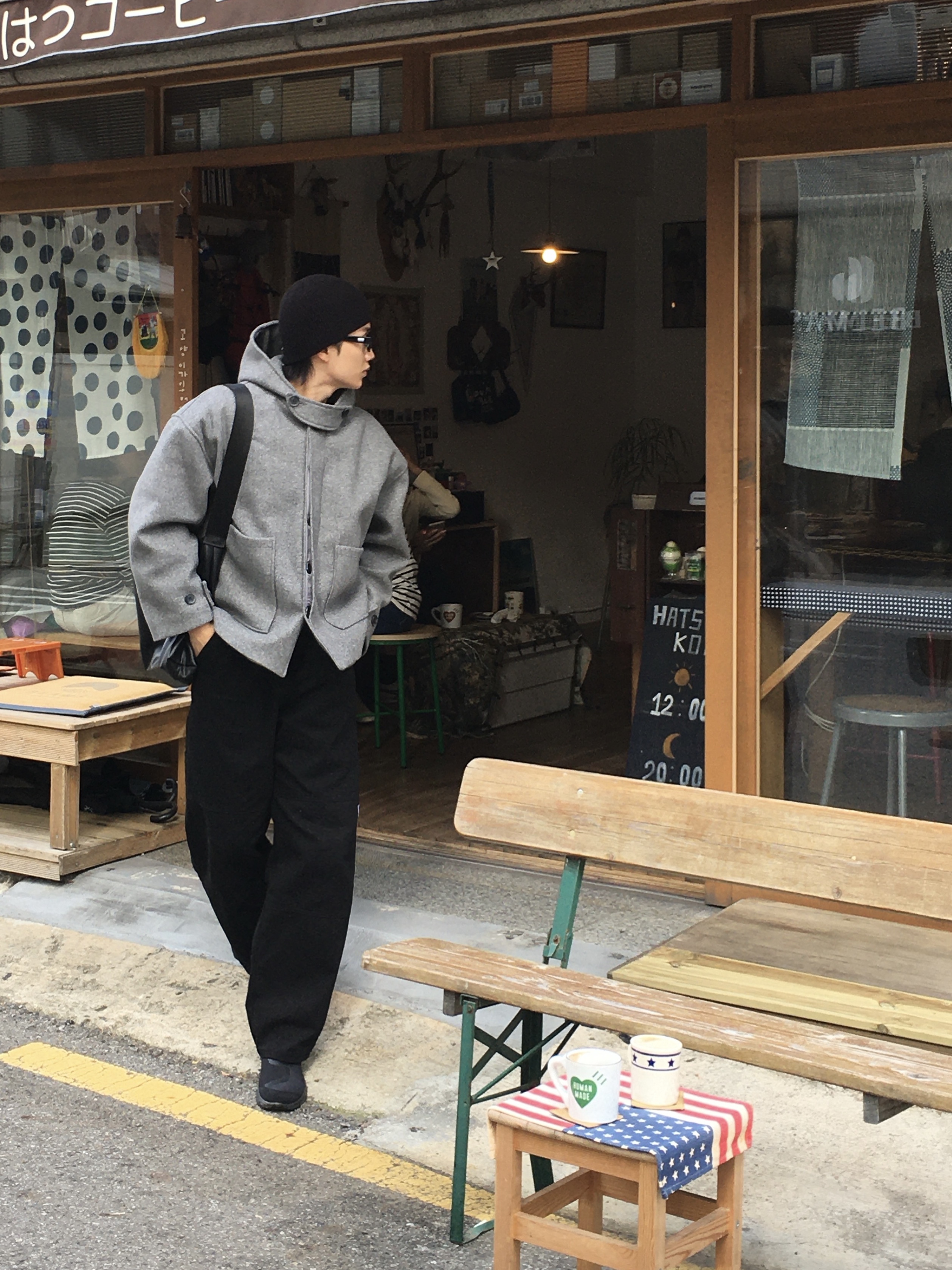 Salomon RX Snug Black Magnet 착용 스타일 - 1